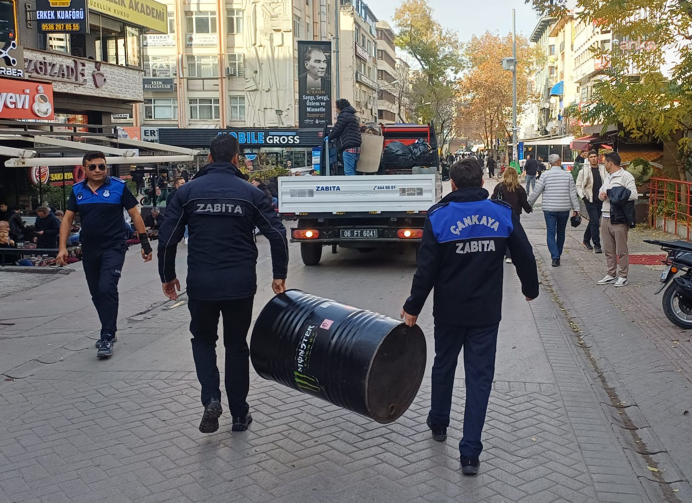 Çankaya Zabıtası, denetimlerde yayaları önceliyor