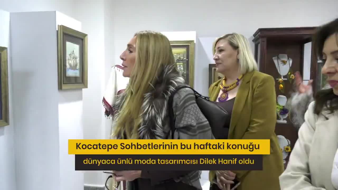 Başkent'te moda rüzgarı: Kocatepe Sohbetleri'nin konuğu Dilek Hanif oldu