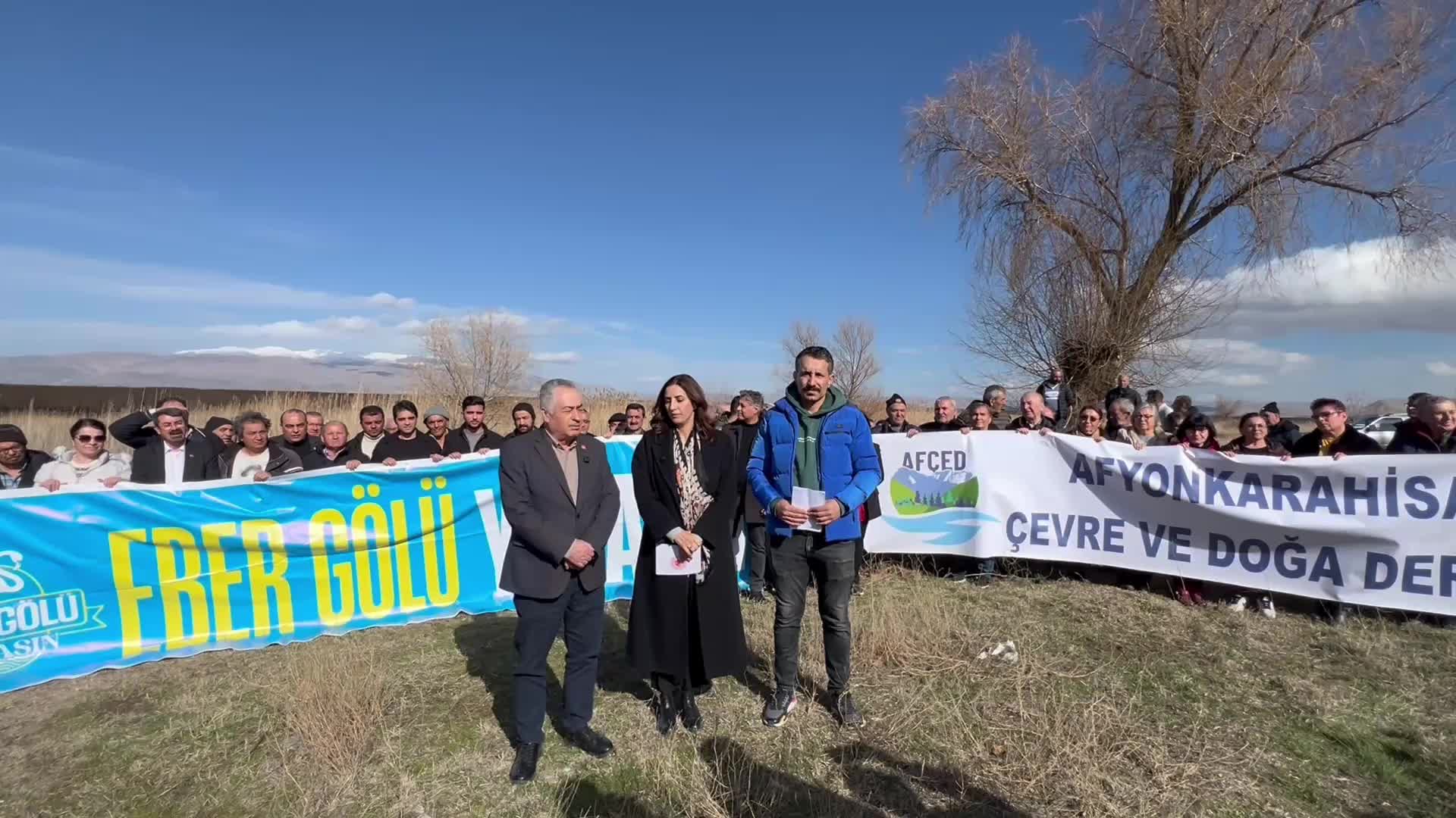 CHP'li Rızvanoğlu'ndan Eber Gölü için çağrı: "Artık söz değil, icraat istiyoruz"