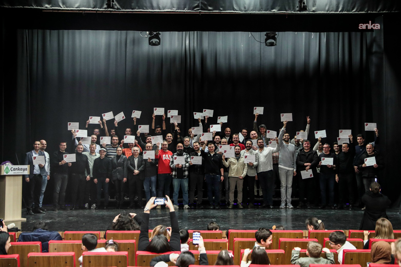 Çankaya’da "Baba Destek Programı" mezunlarını verdi