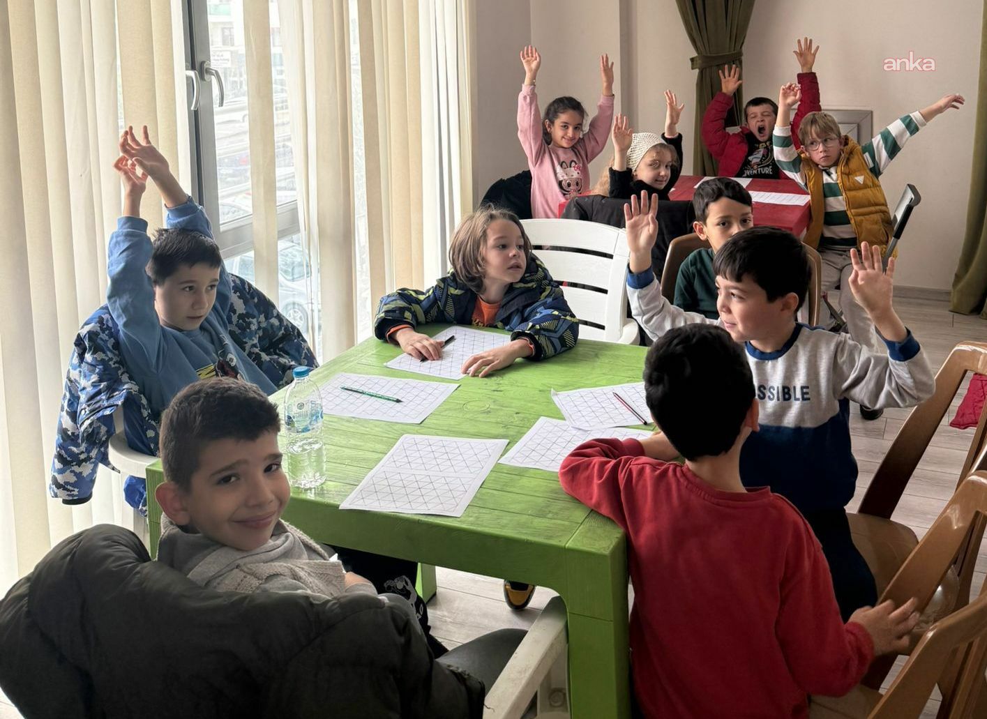 Ayvalık Belediyesi’nin yarıyıl tatili etkinlikleriyle eğlenen çocuklar dersbaşı yaptı