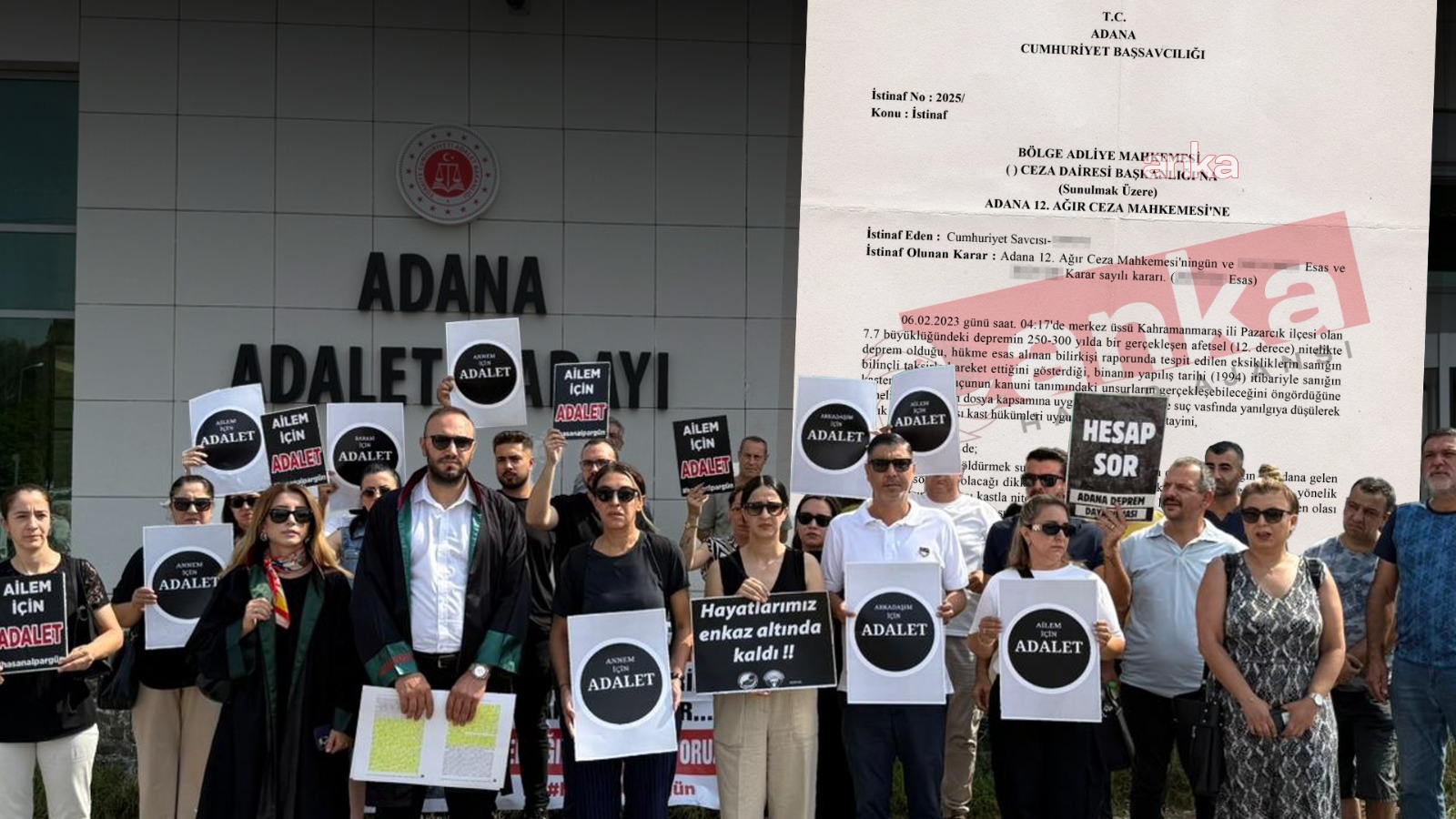 Alpargün Apartmanı davası: Yerel Mahkeme müebbette ısrarlı, Başsavcılık "300 yılda bir görülen afetti" diyerek indirim istedi