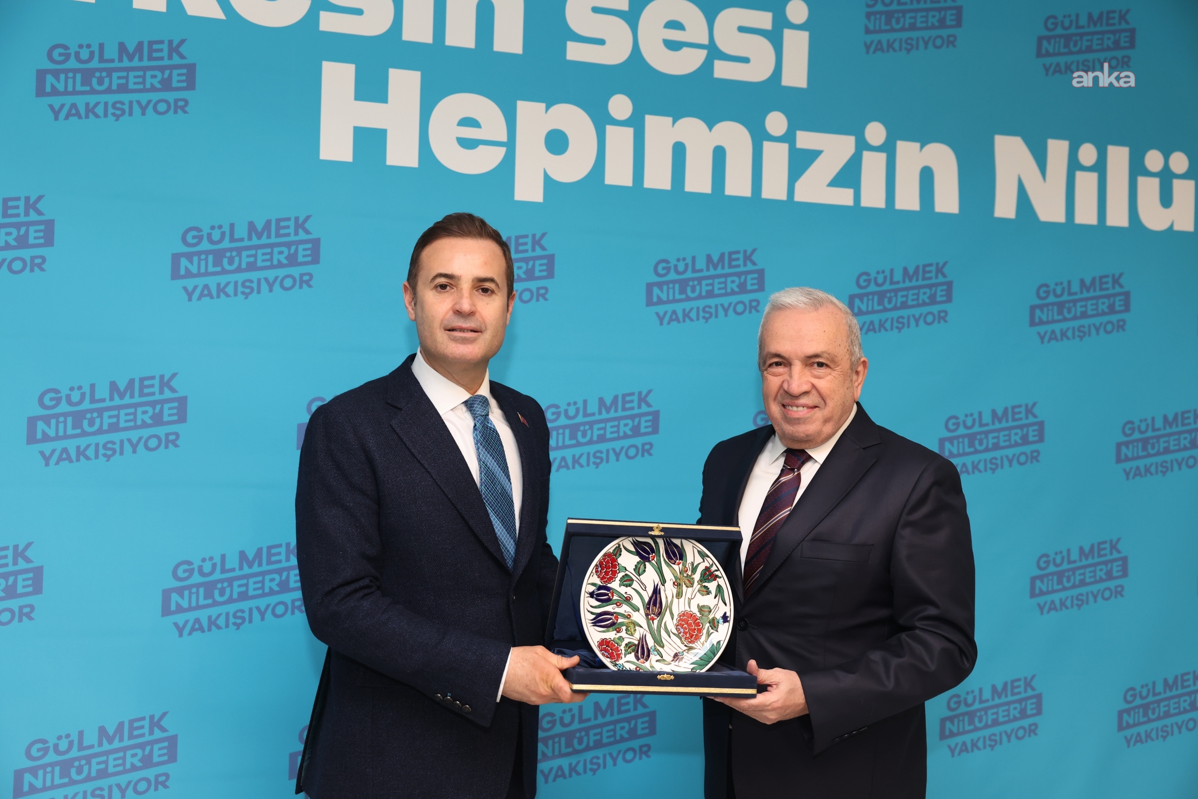 Nilüfer Belediye Başkanı Özdemir, Balıkesir Büyükşehir Belediye Başkanı Akın’ı ağırladı