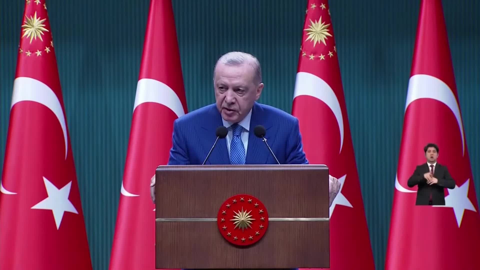 Cumhurbaşkanı Erdoğan: Tüm imalat sanayi işletmelerine 100 milyar liralık finansman paketini devreye alıyoruz