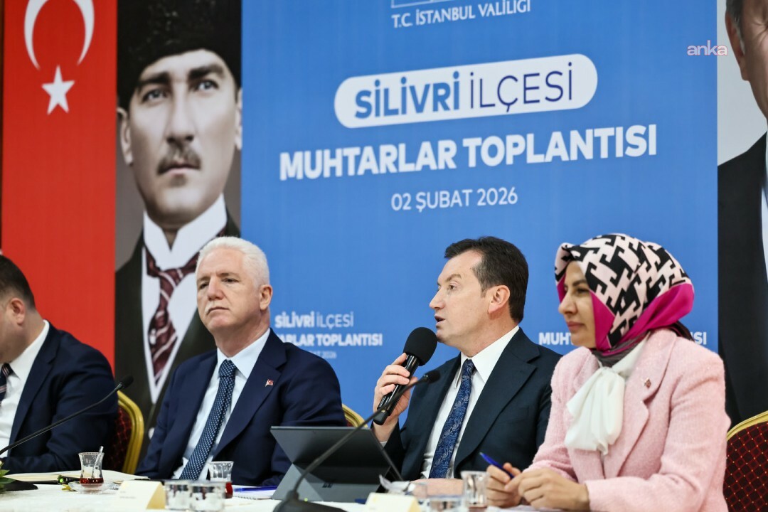 Silivri’de Vali Gül’ün başkanlığında Muhtarlar Toplantısı yapıldı