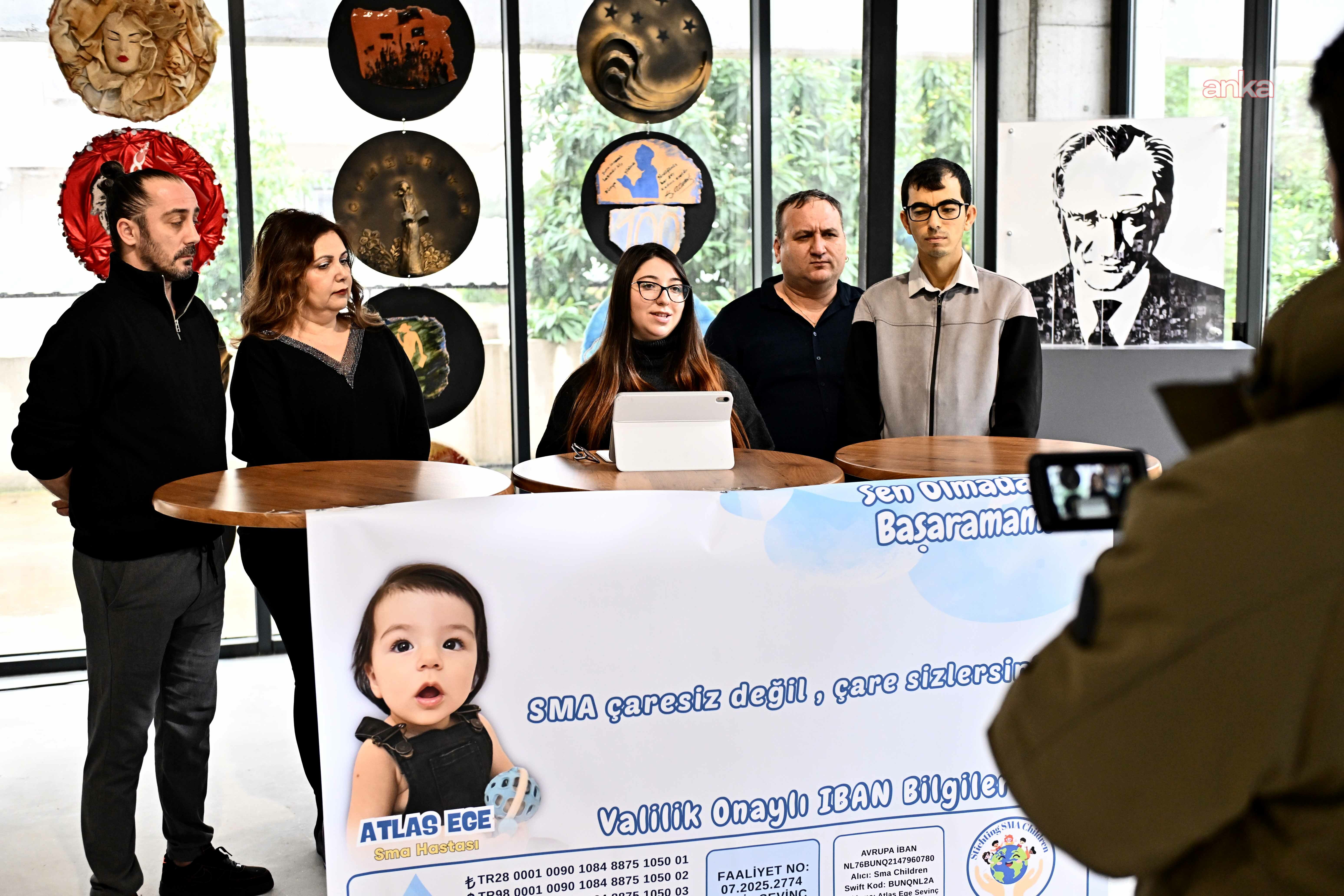 Muratpaşa'da SMA hastası Atlas Ege için umut konseri düzenleniyor