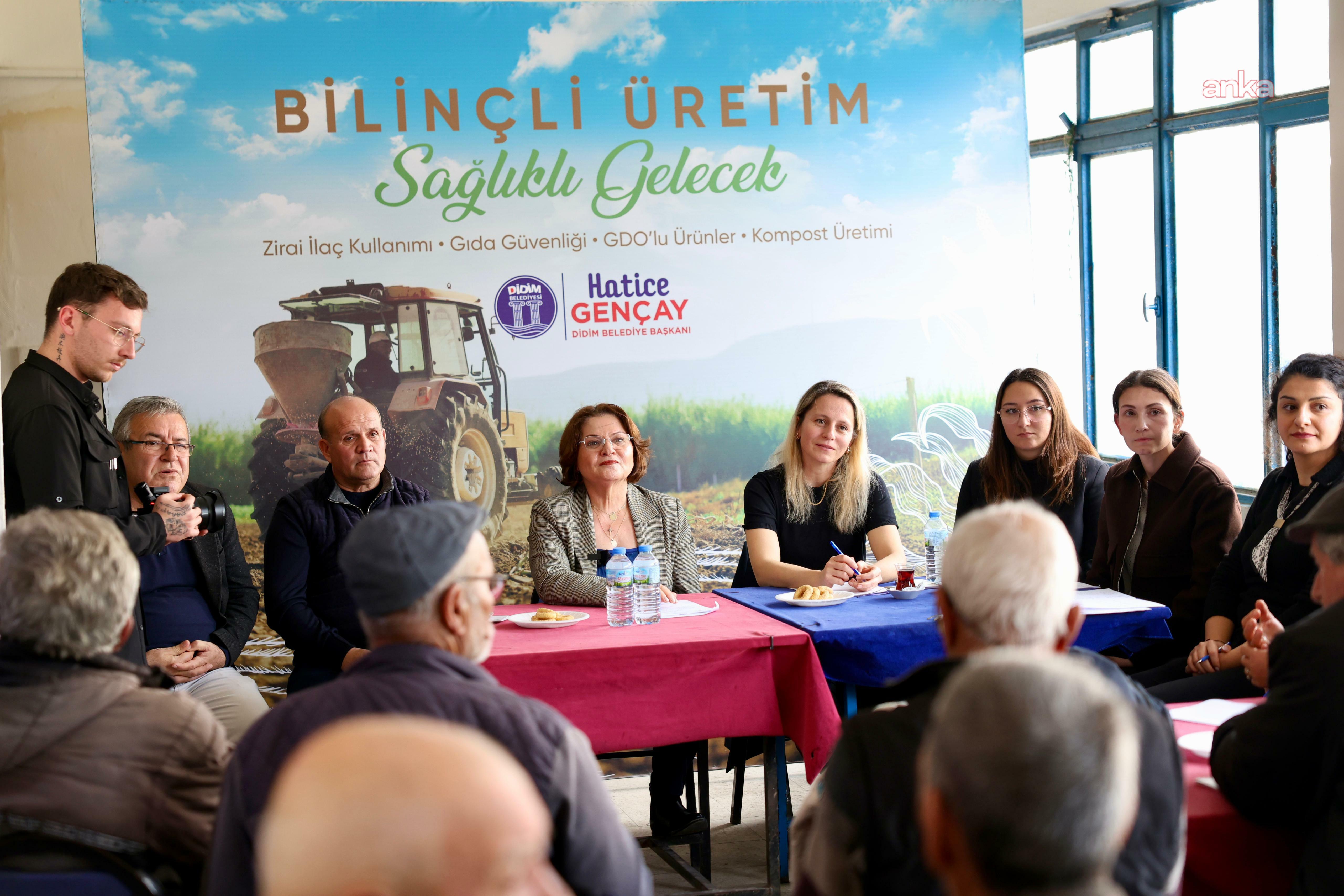 Didim’de "Bilinçli Üretim, Sağlıklı Gelecek" eğitim programı başladı