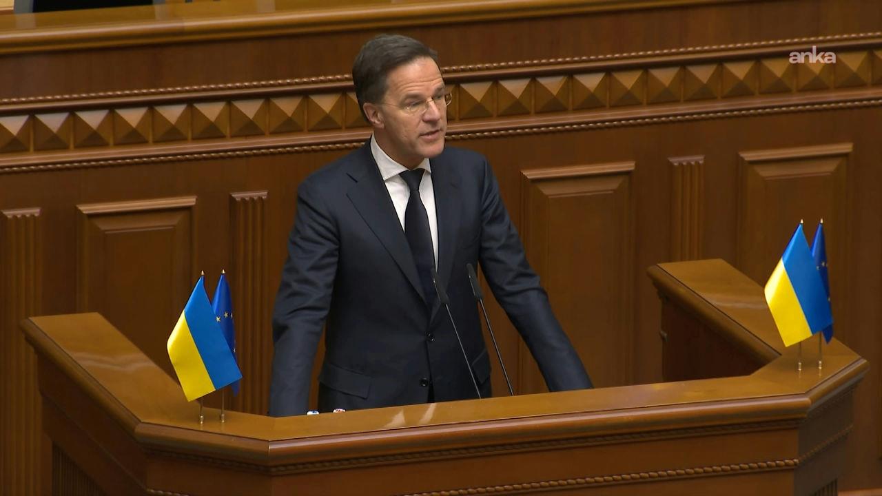 Kiev’i ziyaret eden NATO Genel Sekreteri Rutte: Ukrayna’ya destek devam edecek
