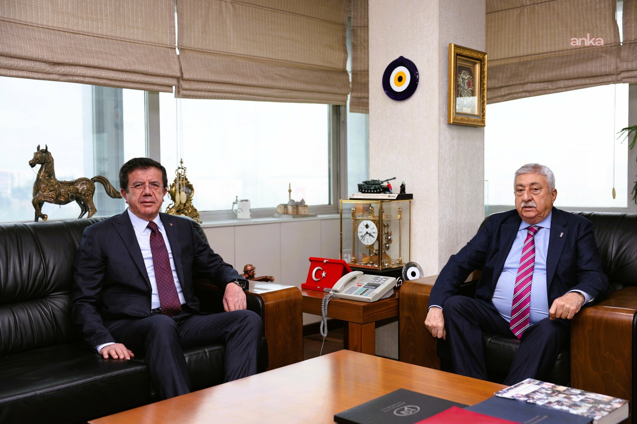 AK Partili Zeybekçi, TESK Başkanı Palandöken'i ziyaret etti