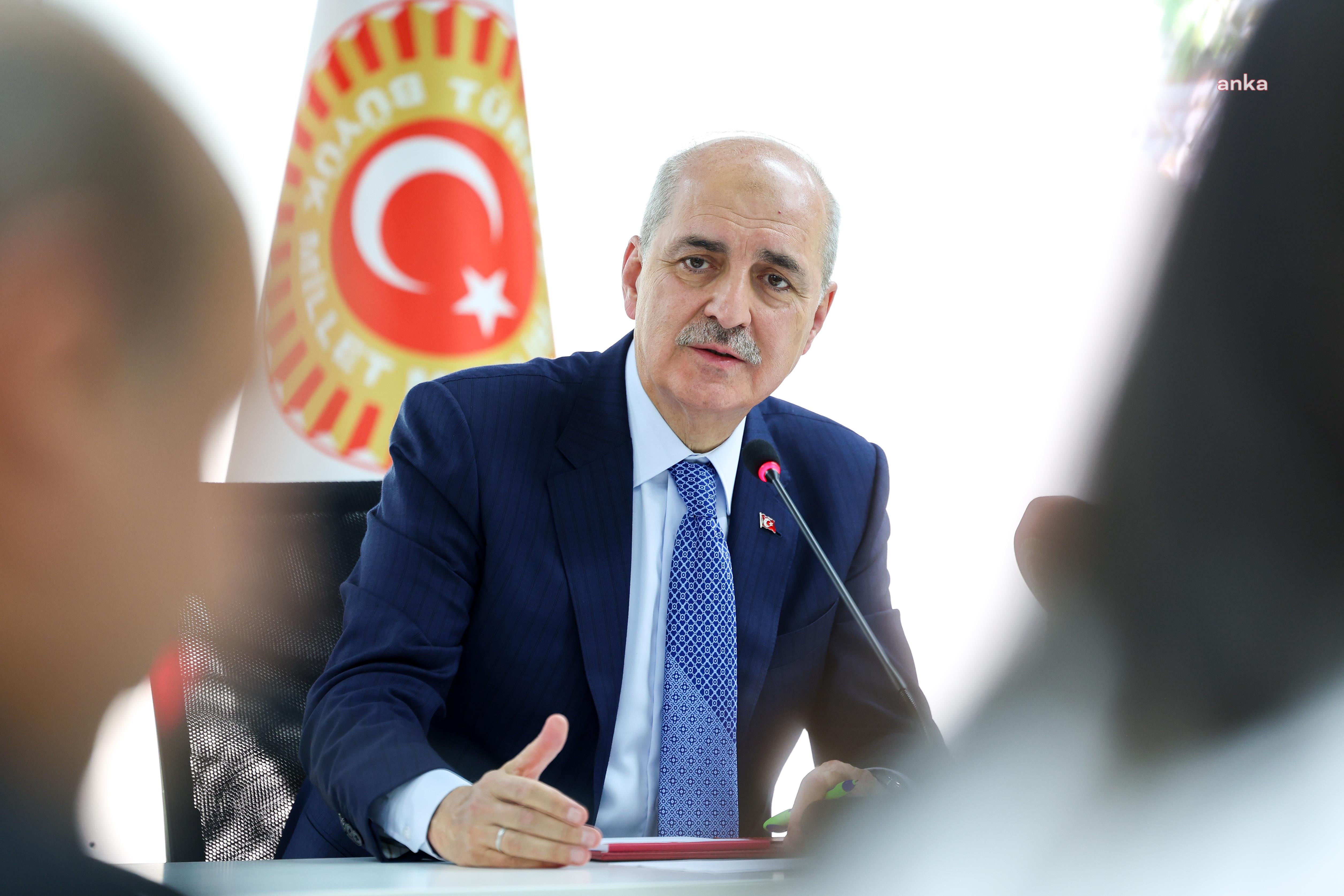 Numan Kurtulmuş: "Suriye’de birliği ve bütünleşmeyi destekleyerek tarafları kapsayıcı siyasal akla davet etmeyi sürdüreceğiz"