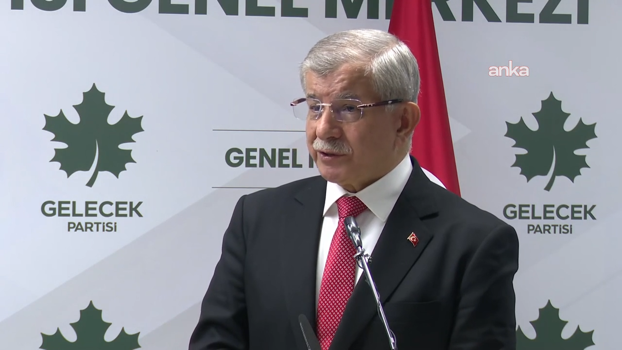 Gelecek Partisi Genel Başkanı Davutoğlu: "Kürtler, Araplar, Türkmenler, Aleviler, Dürziler; Suriye devletinin içinde yer almalı"