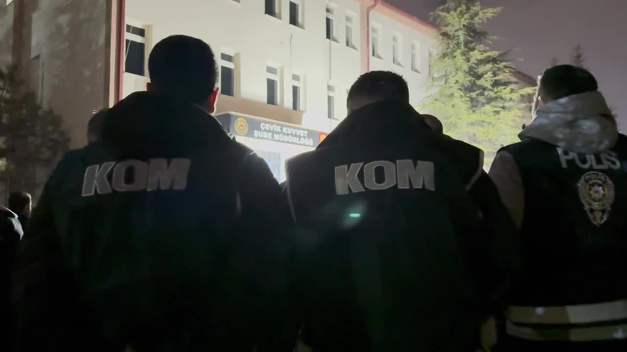 Konya’da organize suç örgütü operasyonu: 25 gözaltı