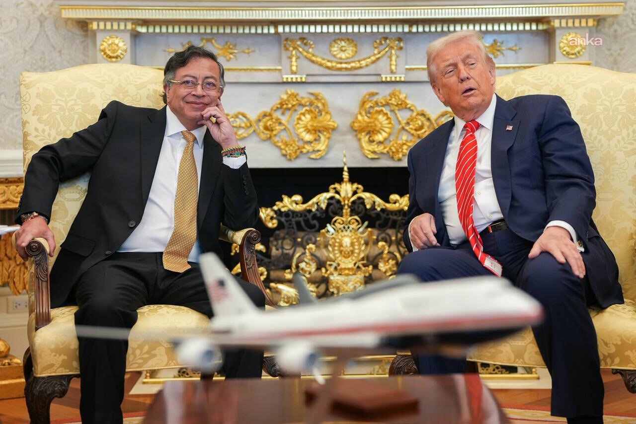 Kolombiya Cumhurbaşkanı Petro ve Donald Trump'tan Beyaz Saray'da ilk zirve: Venezuela ve uyuşturucuyla mücadelede iş birliği mesajları