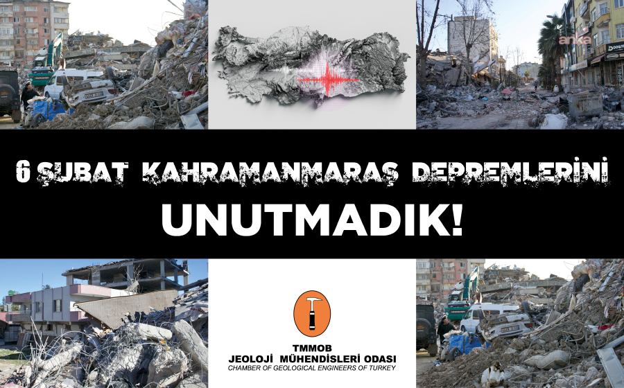 6 Şubat depremlerinin üçüncü yılı… Jeoloji Mühendisleri Odası: "TBMM sorumluluk alarak 'Afet Risk Azaltma Kanunu'nu acilen çıkarmalıdır"
