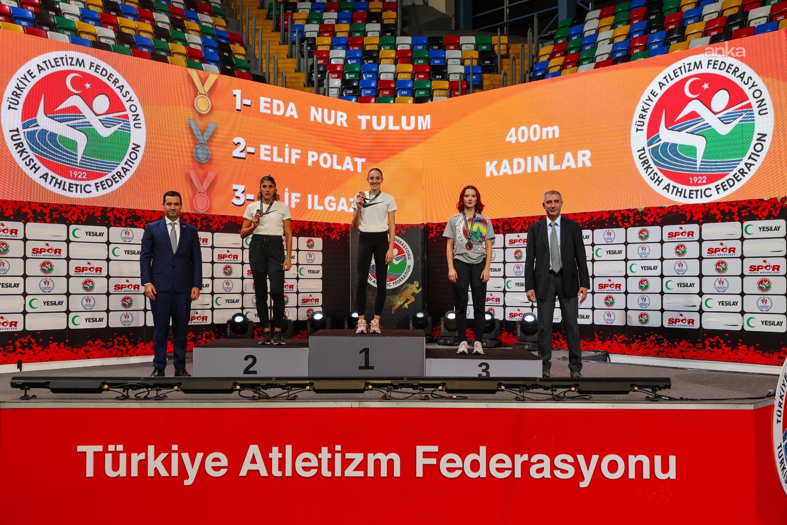 Yeşilay Türkiye Salon Atletizm Şampiyonası tamamlandı