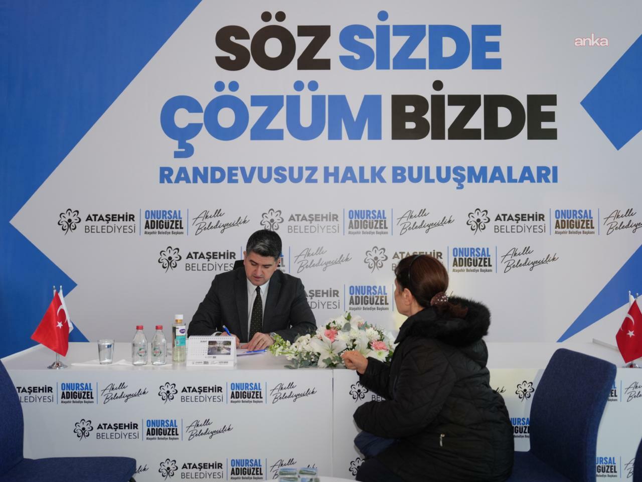 Ataşehir'de halk buluşmalarının altıncısı düzenlendi