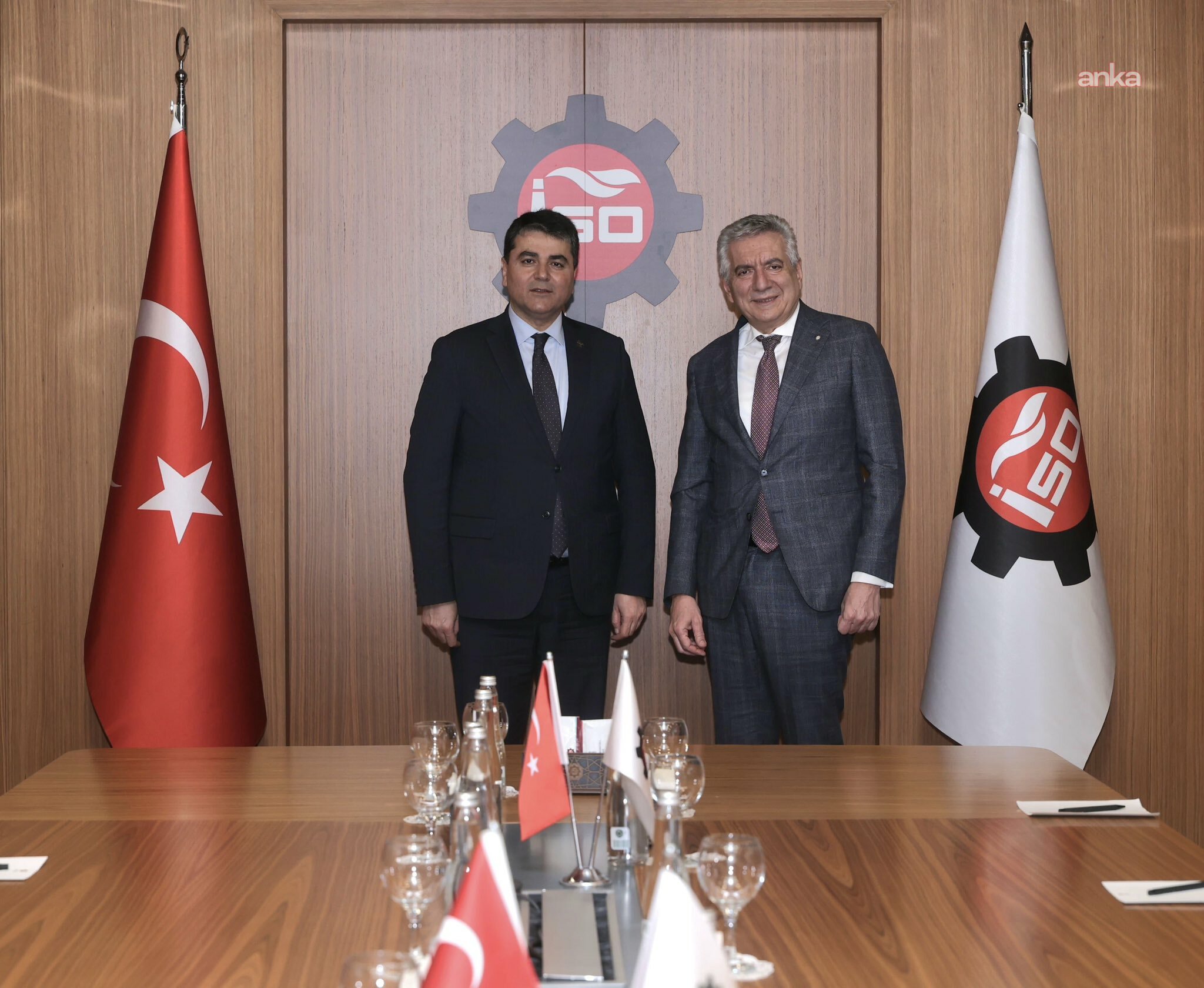 Gültekin Uysal'dan İstanbul Sanayi Odası Başkanı Erdal Bahçıvan’a ziyaret