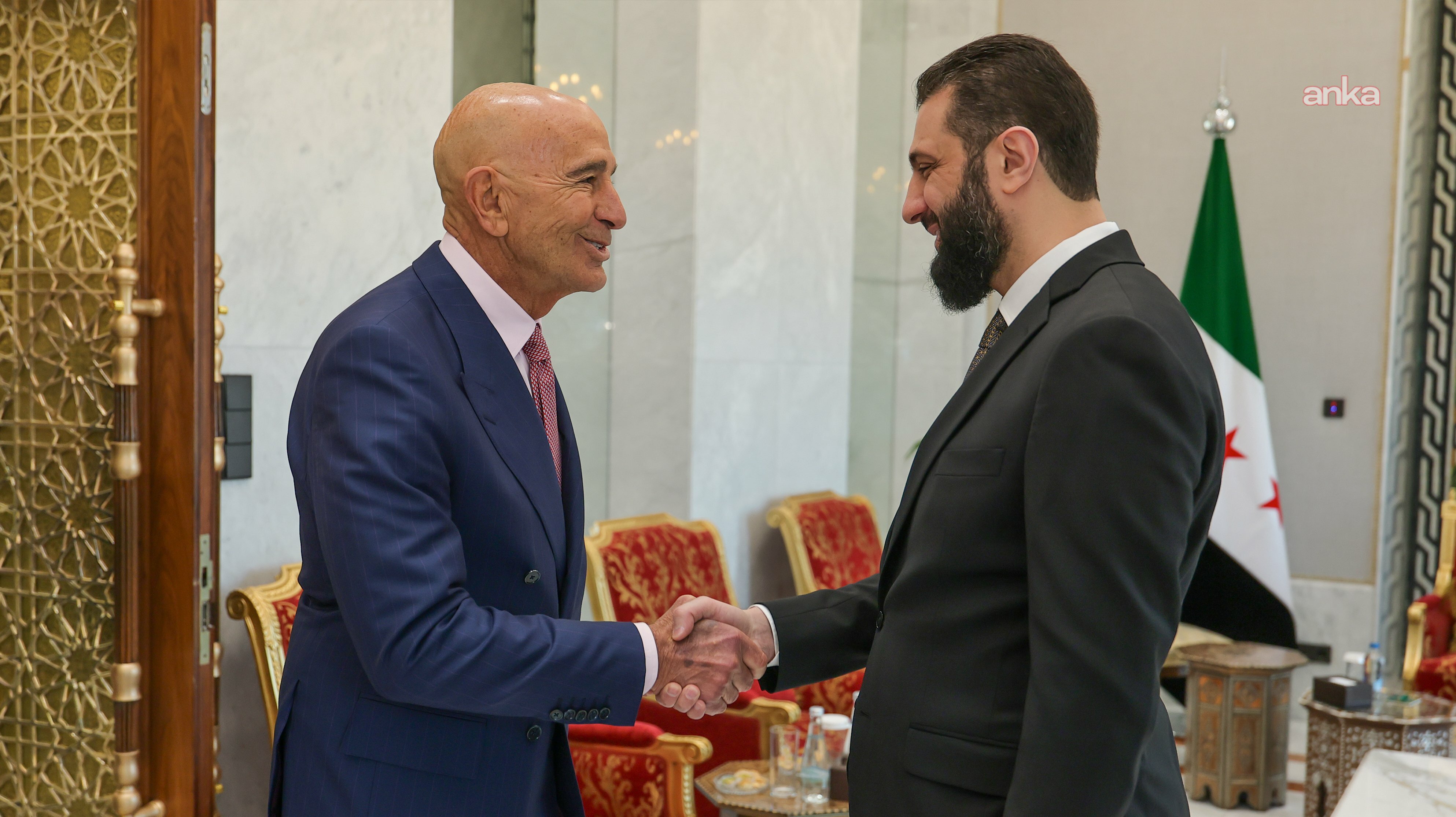 Suriye Devlet Başkanı Şara, Şam'da ABD heyetini kabul etti