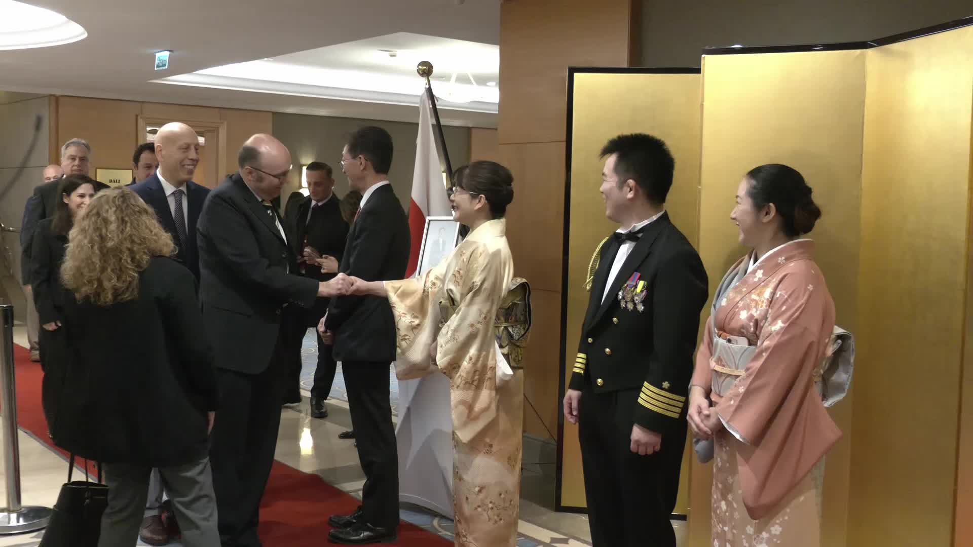 Japonya İmparatoru Naruhito'nun 66. doğum günü Ankara'da kutlandı