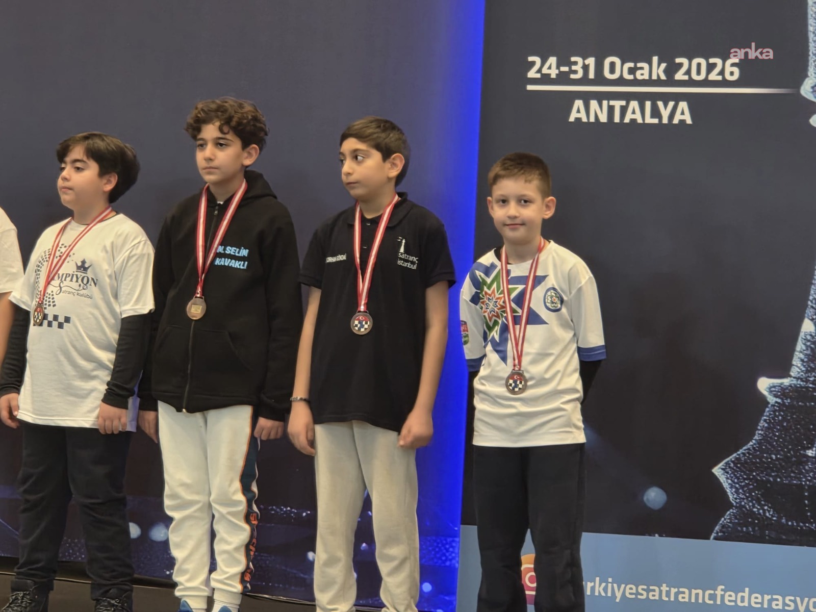 Muğla Büyükşehir Belediyesi Spor Kulübü Satranç Takımı, Antalya'dan şampiyonluk ile döndü