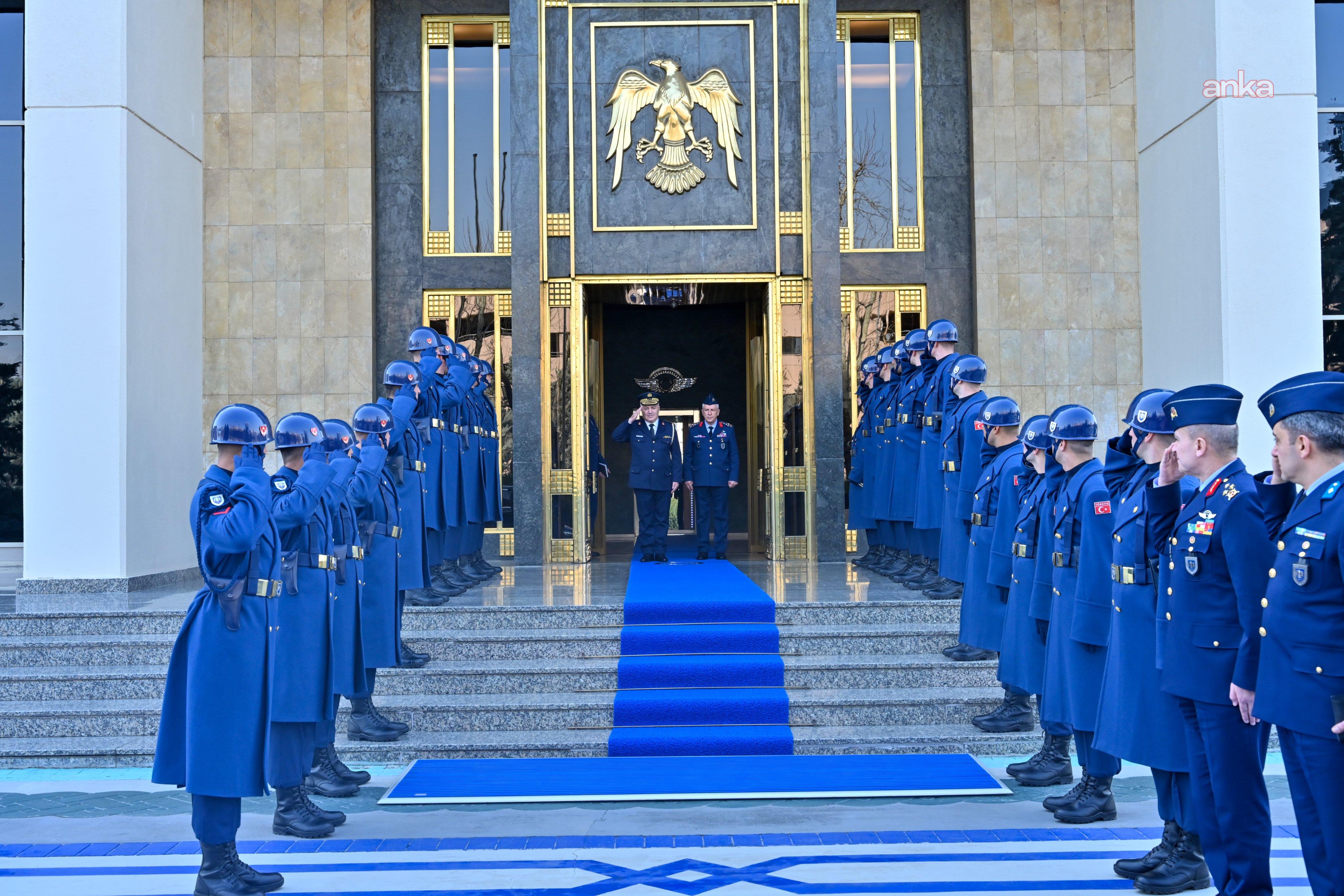 Arnavutluk Hava Kuvvetleri Komutanı Tümgeneral Dimo, Hava Kuvvetleri Komutanlığı'nı ziyaret etti