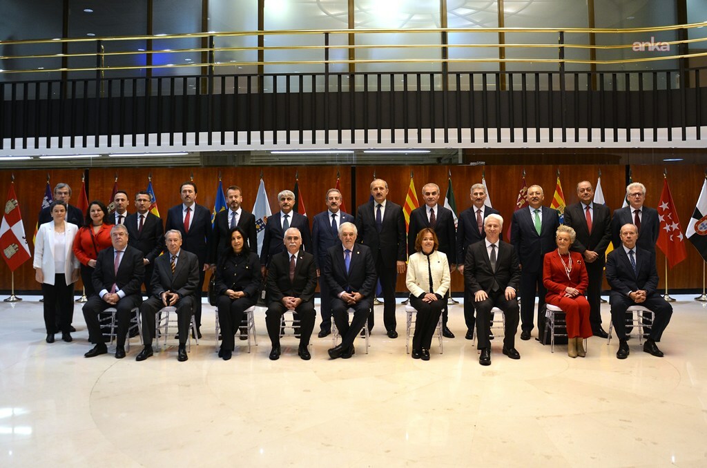 Anayasa Mahkemesi Başkanı Kadir Özkaya ve beraberindeki heyetten İspanya’ya çalışma ziyareti