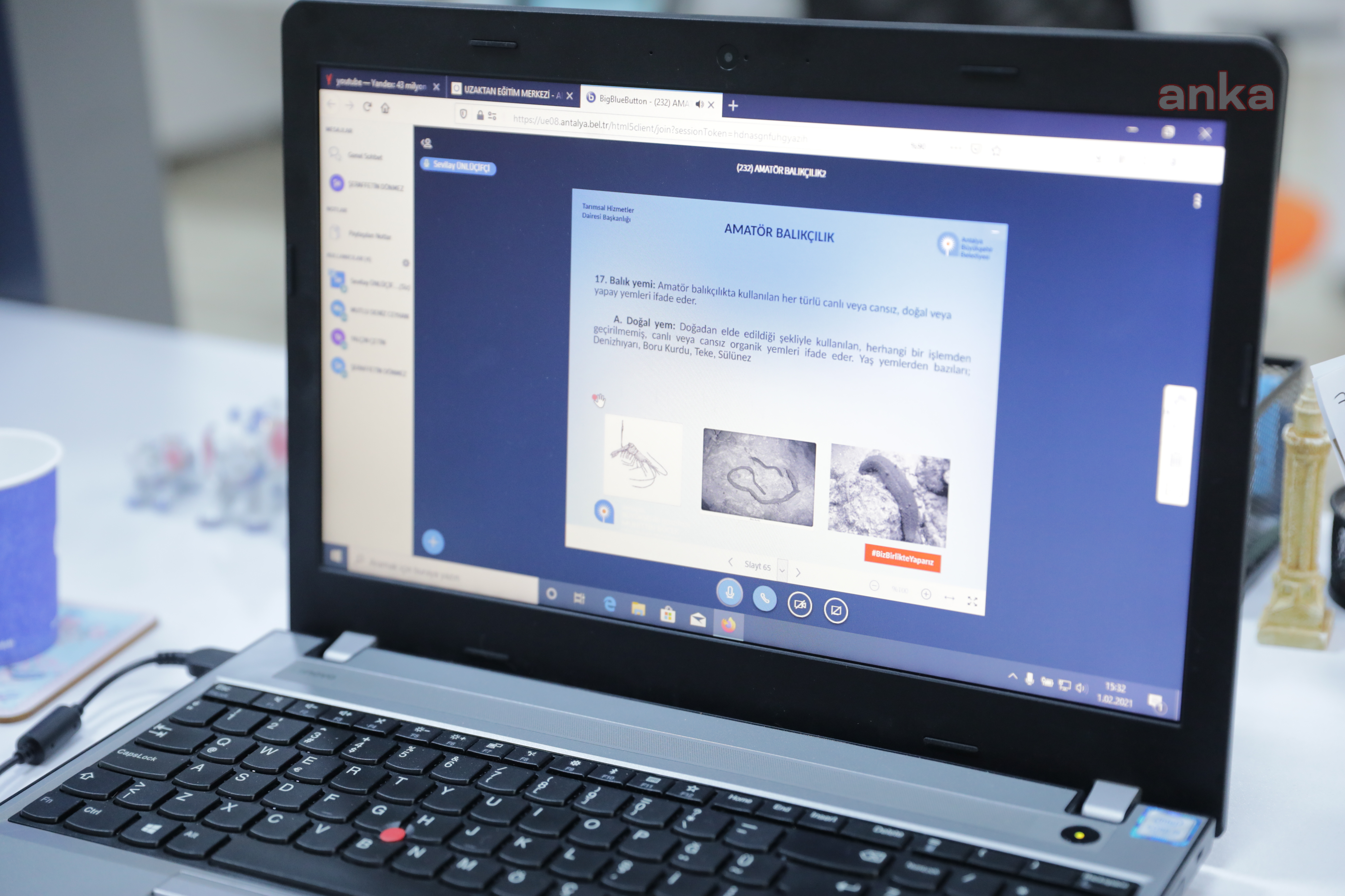 ANTALYA BÜYÜKŞEHİR'İN ONLINE BALIKÇILIK EĞİTİMİ BAŞLADI