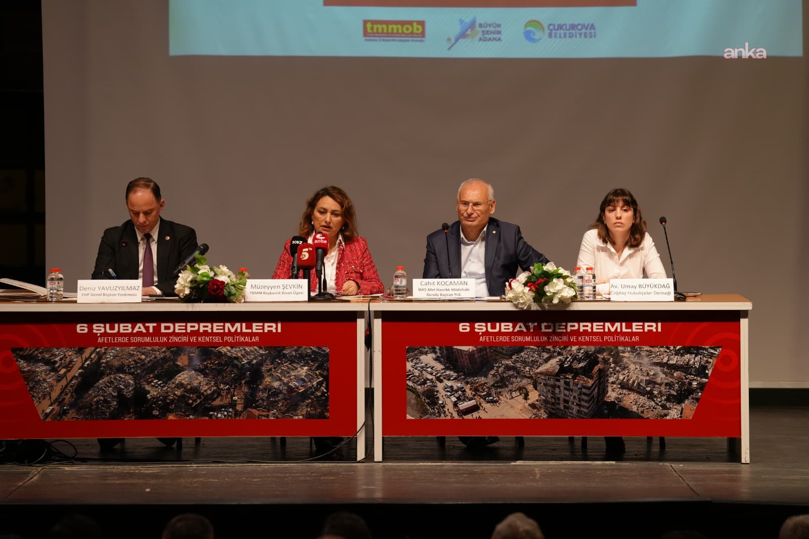 Çukurova Belediyesi'nden 6 Şubat depremlerinin 3'üncü yılında dirençli kentler paneli