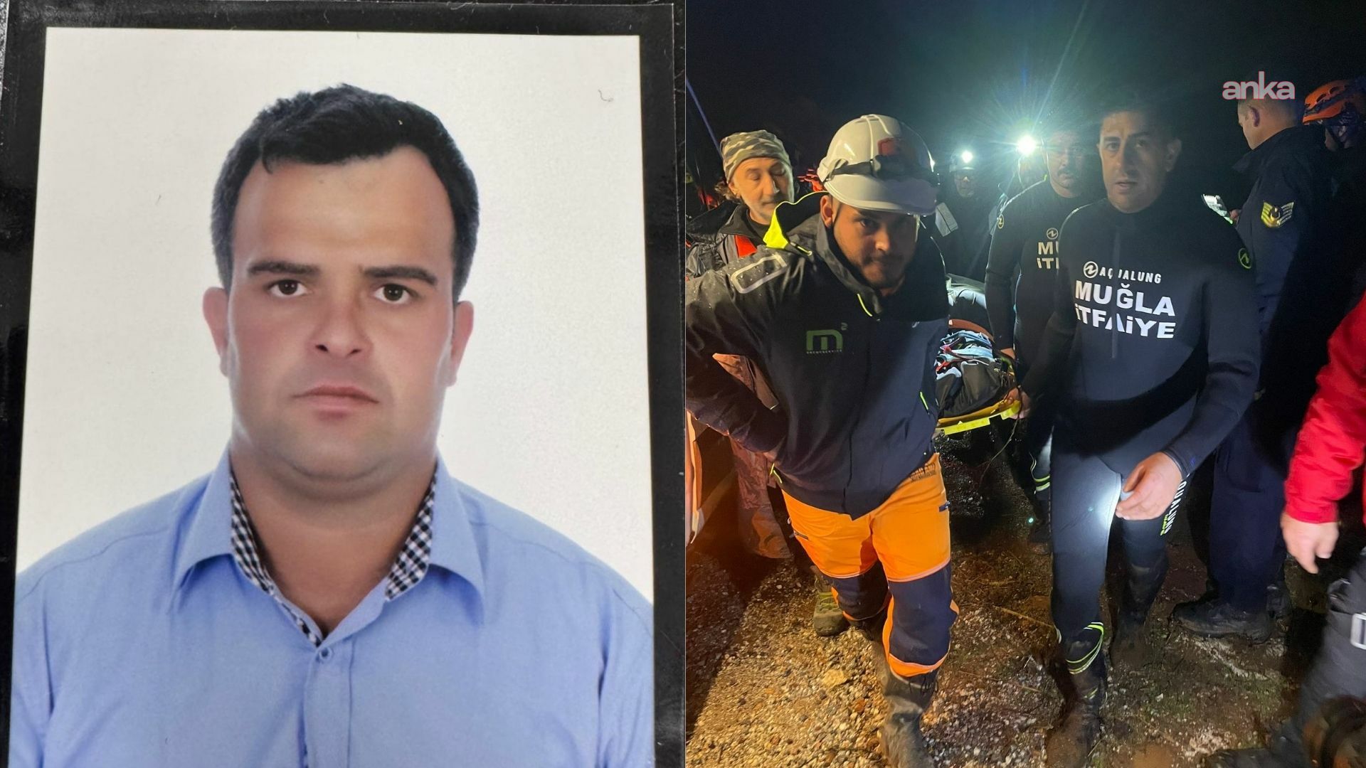 Muğla'da dereden aracıyla geçerken sele kapılan sürücünün cansız bedeni bulundu