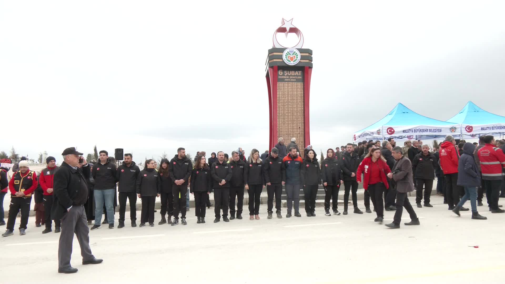Malatya’da 6 Şubat depremlerinin üçüncü yılı dolayısıyla anma etkinliği düzenlendi