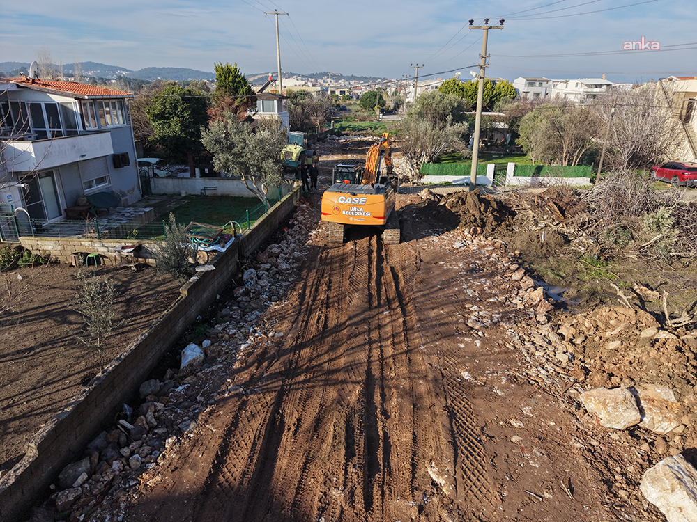 Urla’nın dört bir yanında eş zamanlı çalışmalar devam ediyor