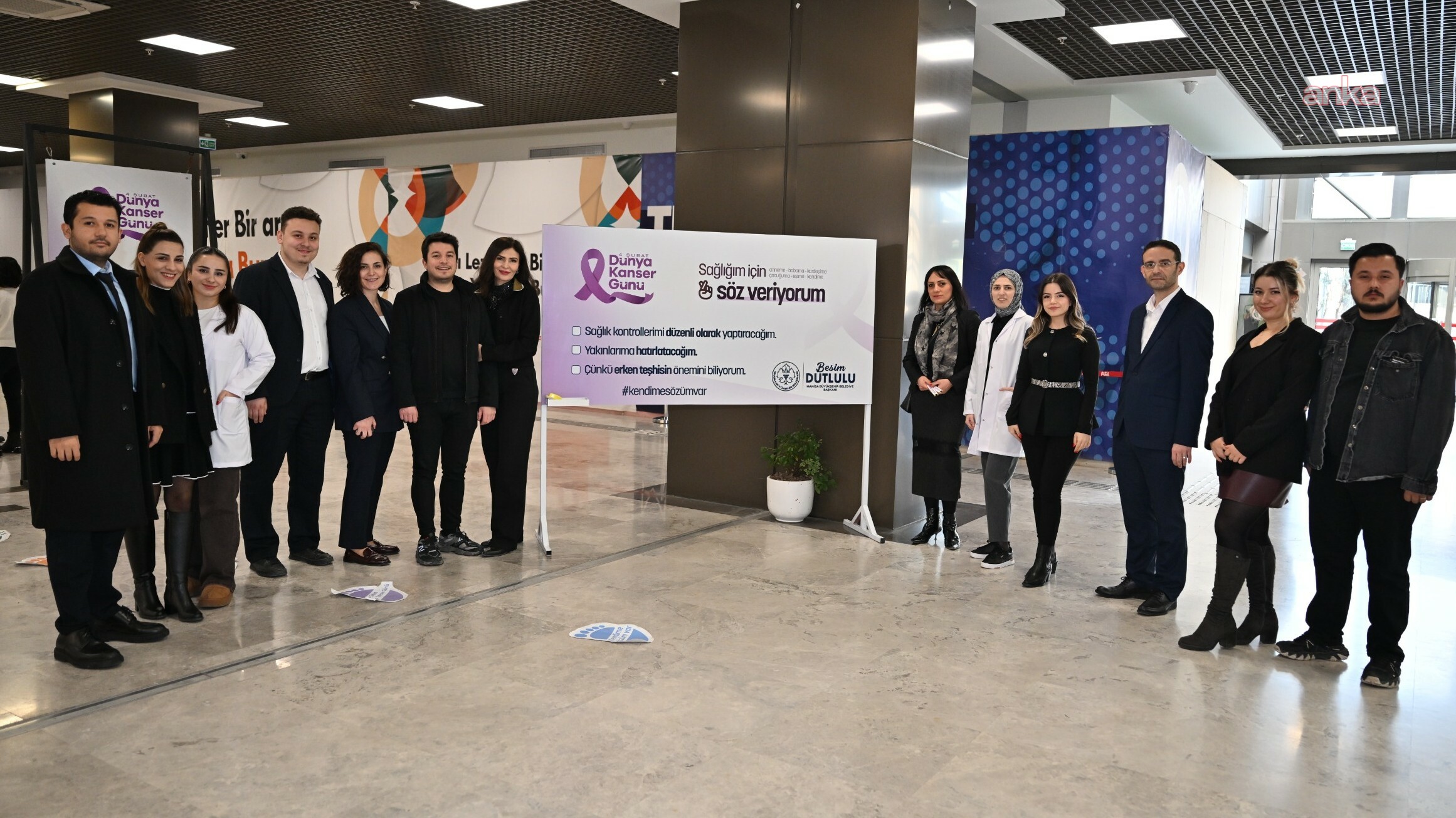 Manisa Büyükşehir Belediyesi'nden “Kanserde Erken Teşhis” bilgilendirme etkinliği