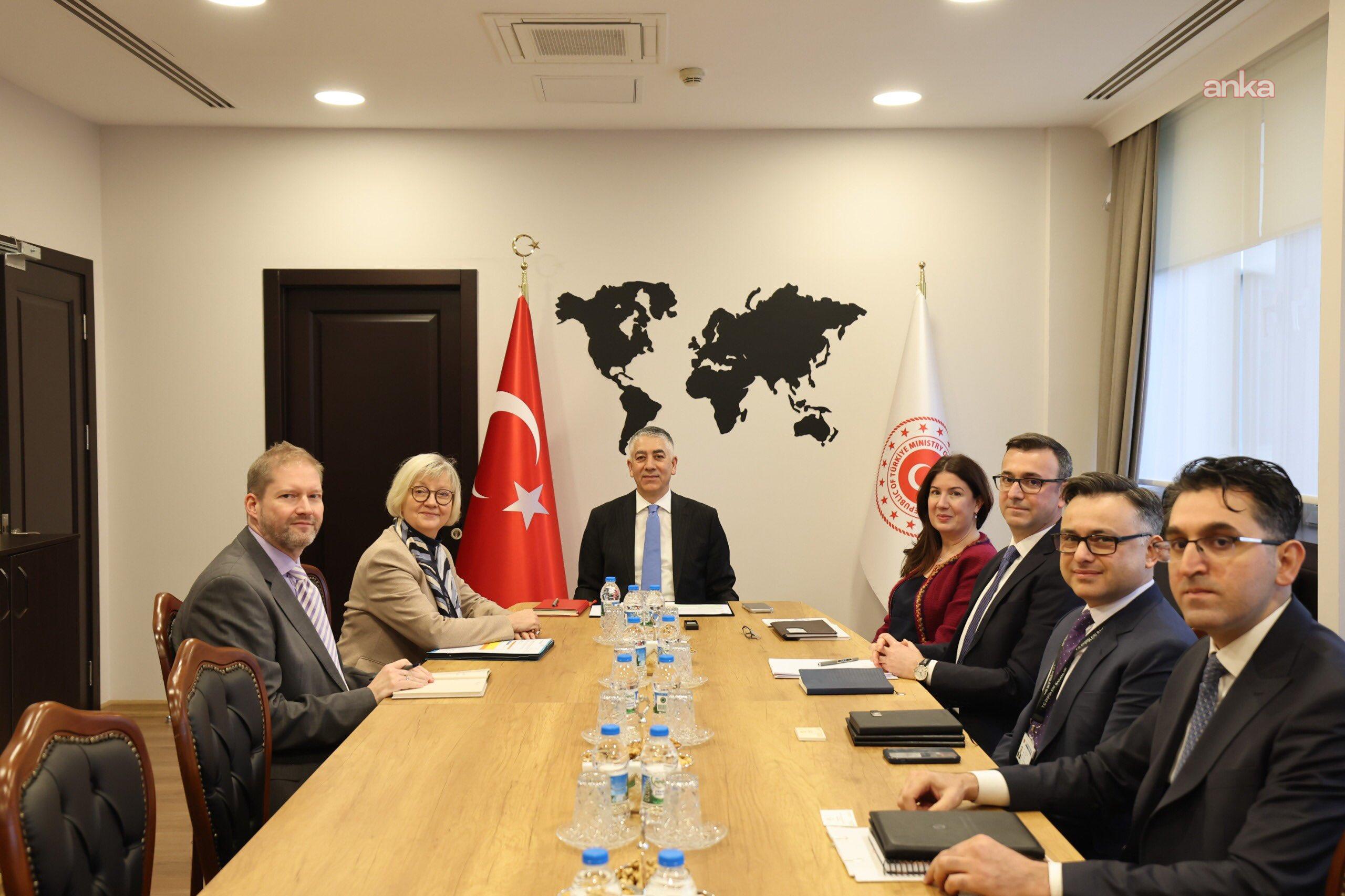 Dışişleri Bakan Yardımcısı Özel, Almanya'nın Ankara Büyükelçisi Sorg'u kabul etti