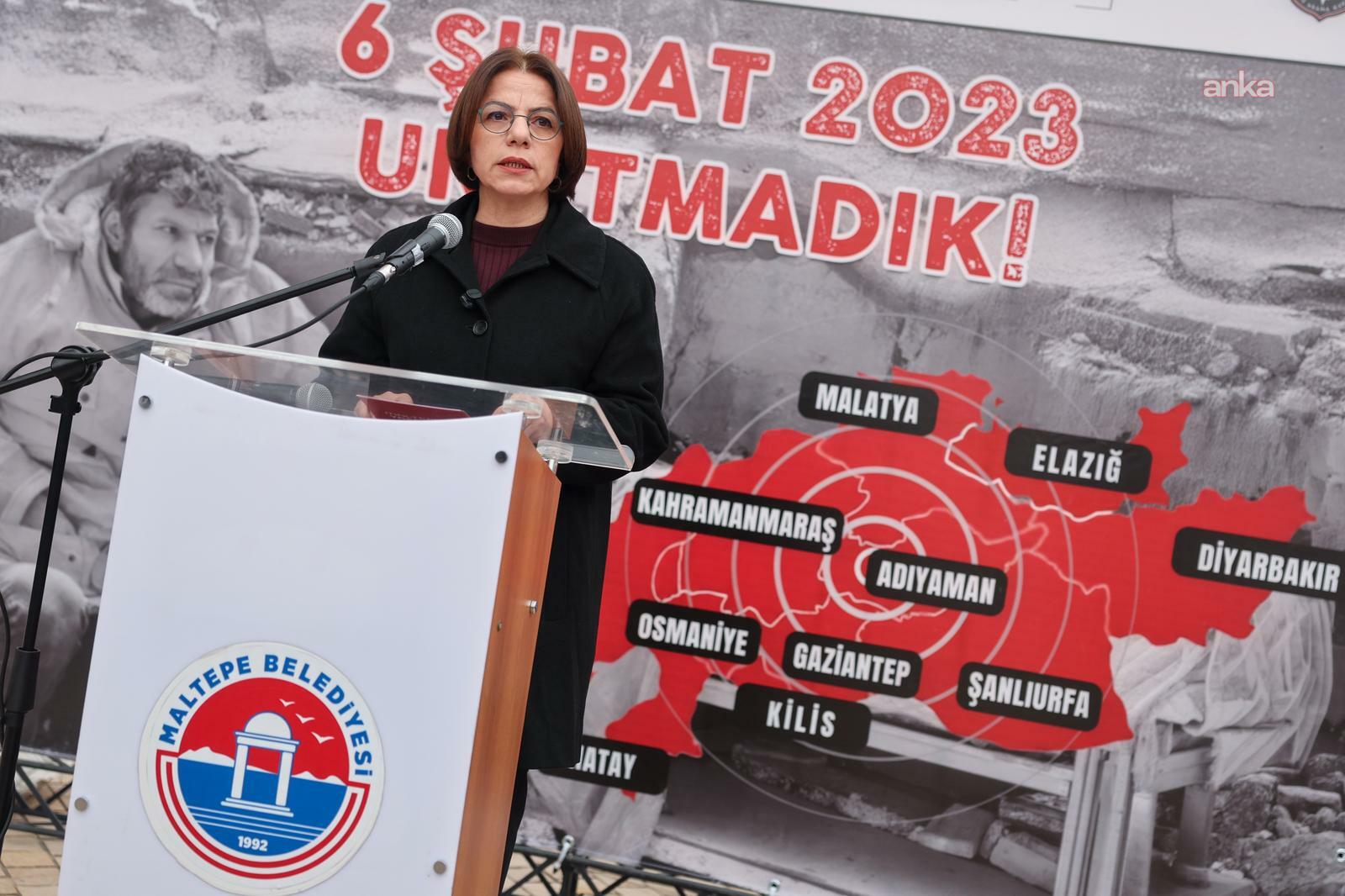 Maltepe Belediyesi'nden 6 Şubat depremlerinin 3'üncü yılında anma programı