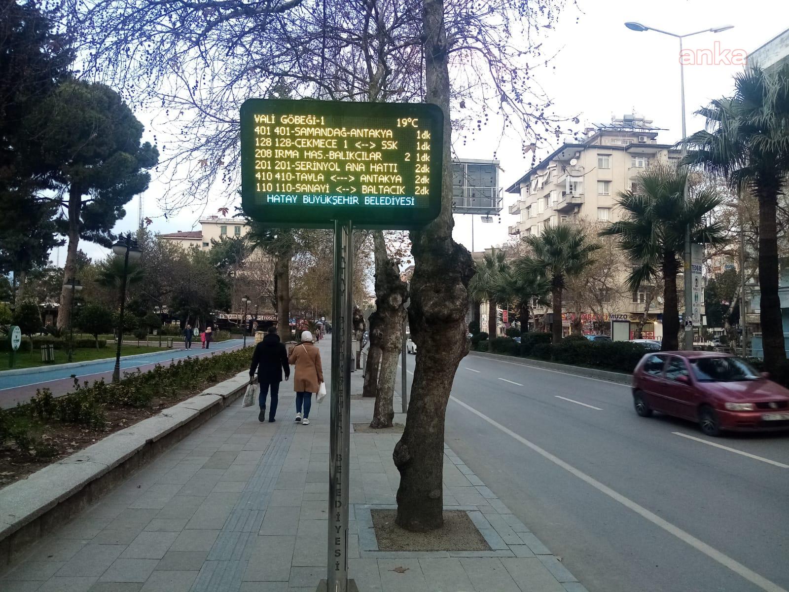 HATAY'DA AKILLI DURAK PANEL SAYISI ARTIYOR