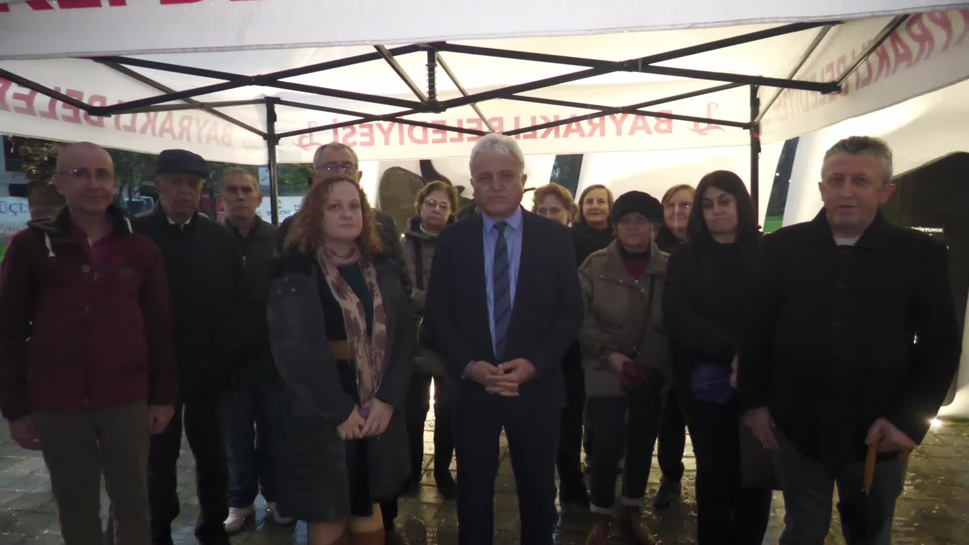 İZDEDA, 6 Şubat depremlerinde hayatını kaybedenleri nöbetle andı