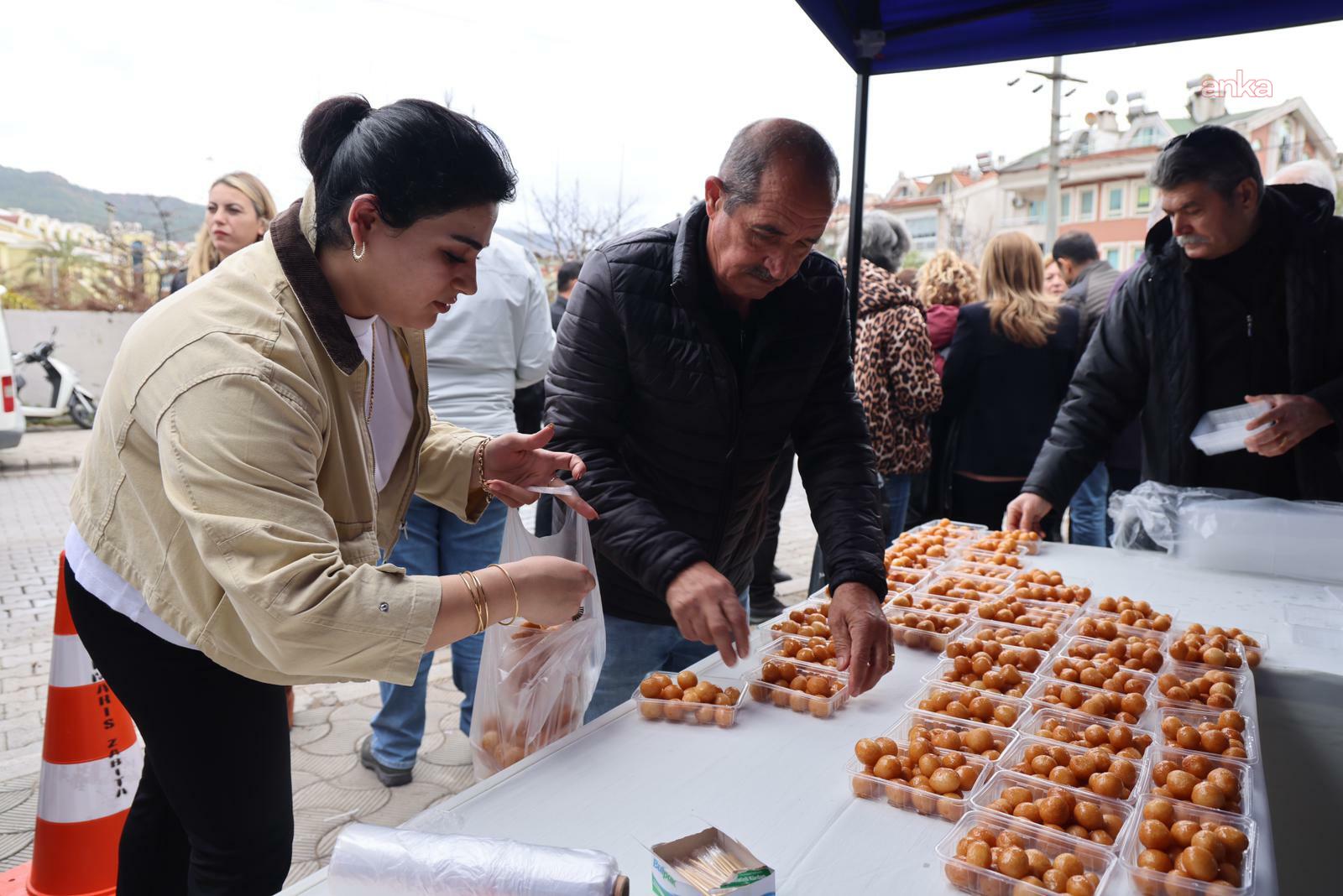 Marmaris’te 6 Şubat depremlerinde hayatını kaybeden vatandaşlar anıldı