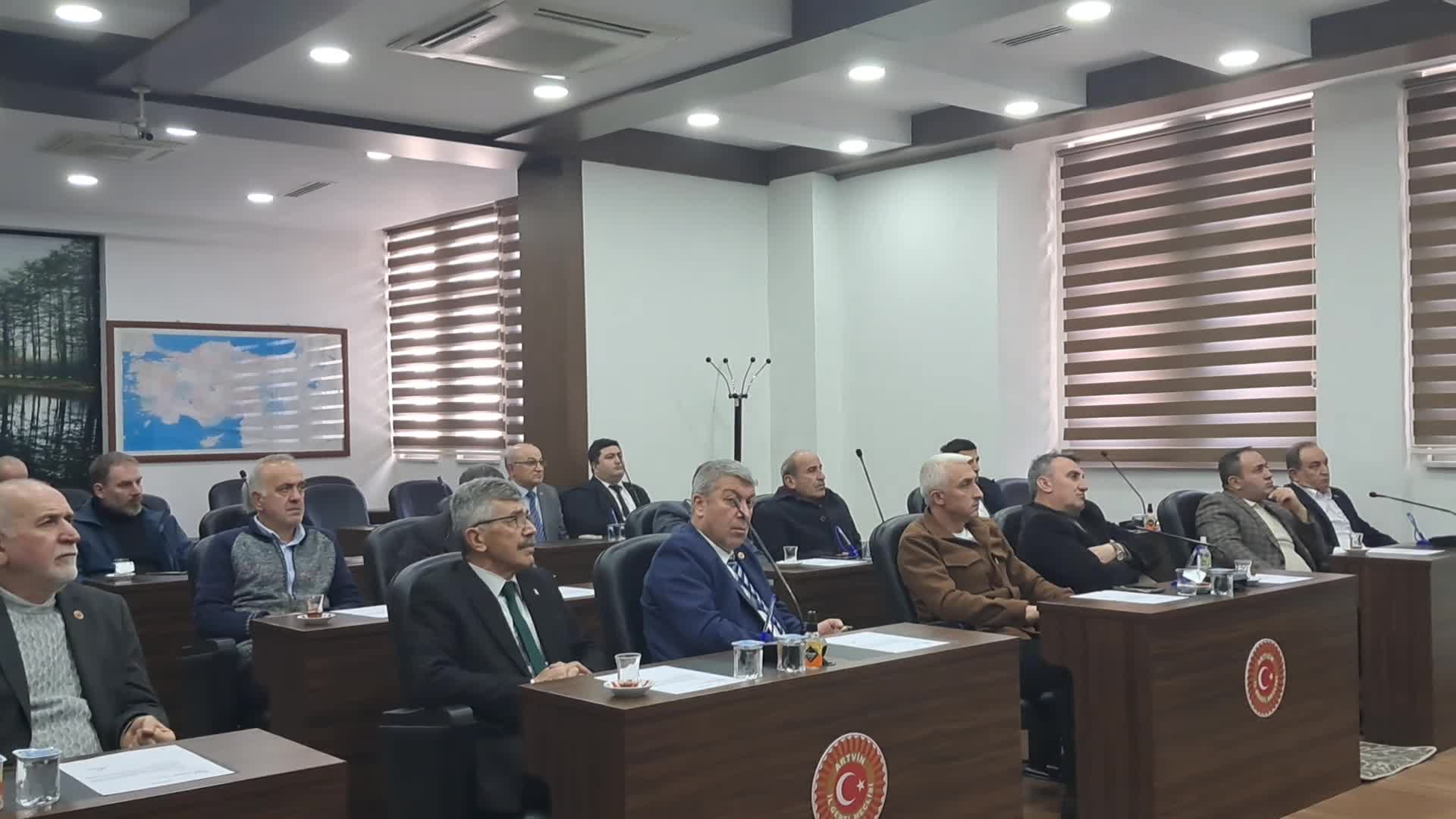 Doç. Dr. Oğuz Kurdoğlu, Artvin İl Genel Meclisi Şubat Ayı Oturumunda konuştu: Artvin size emanet, gidiş gerçekten çok kötü