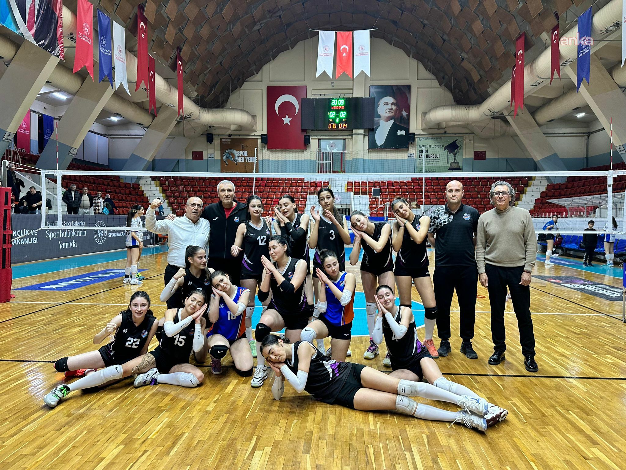 ABBSK Genç Kızlar Voleybol Takımı, Adana şampiyonu oldu