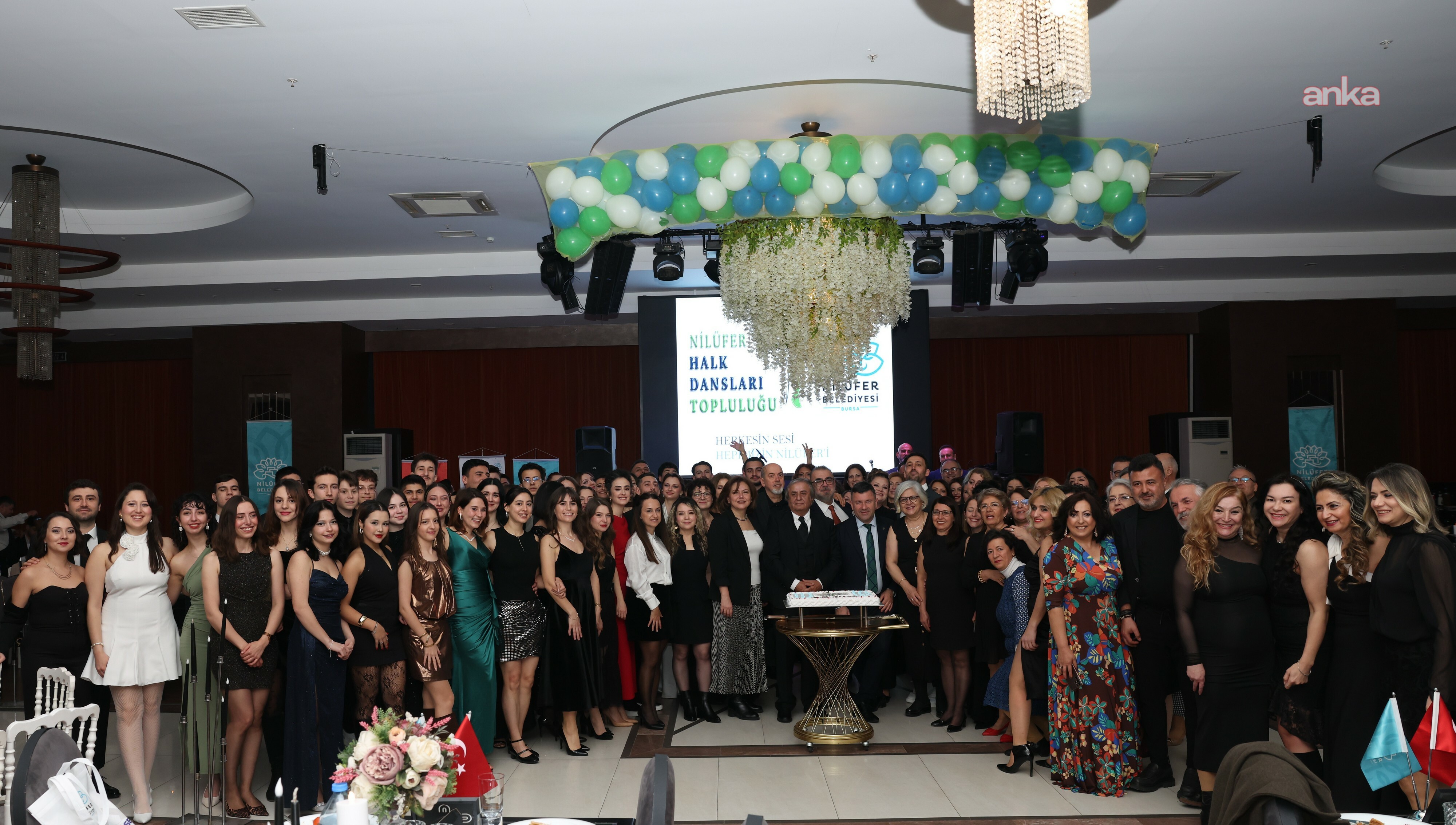 Nilüfer Halk Dansları Topluluğu'ndan 25’inci yıla özel kutlama