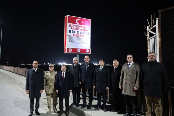 Iğdır Valisi Taşolar Dilucu Gümrük Kapısı’nda incelemelerde bulundu