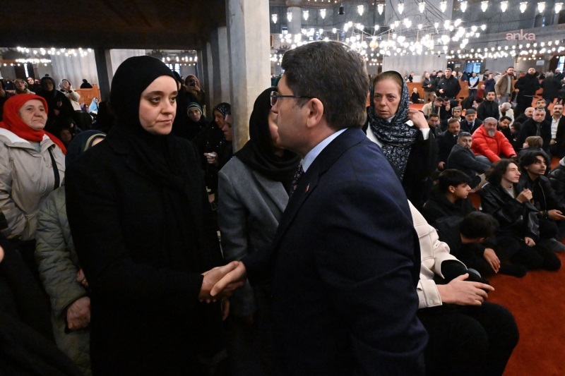 Adalet Bakanı Yılmaz Tunç, Mattia Ahmet Minguzzi için düzenlenen mevlit programına katıldı