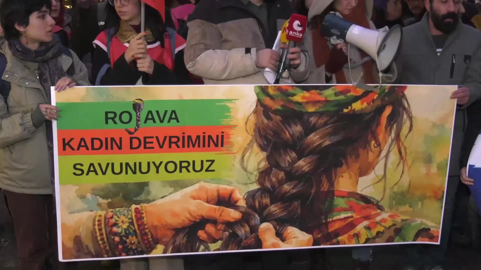 Ankara’da "Mürşitpınar Sınır Kapısı açılsın" çağrısı: "İçeride 'barış' diyenlerin açmadığı yaşam koridoru Kobane'de insanlık trajedisine yol açıyor"