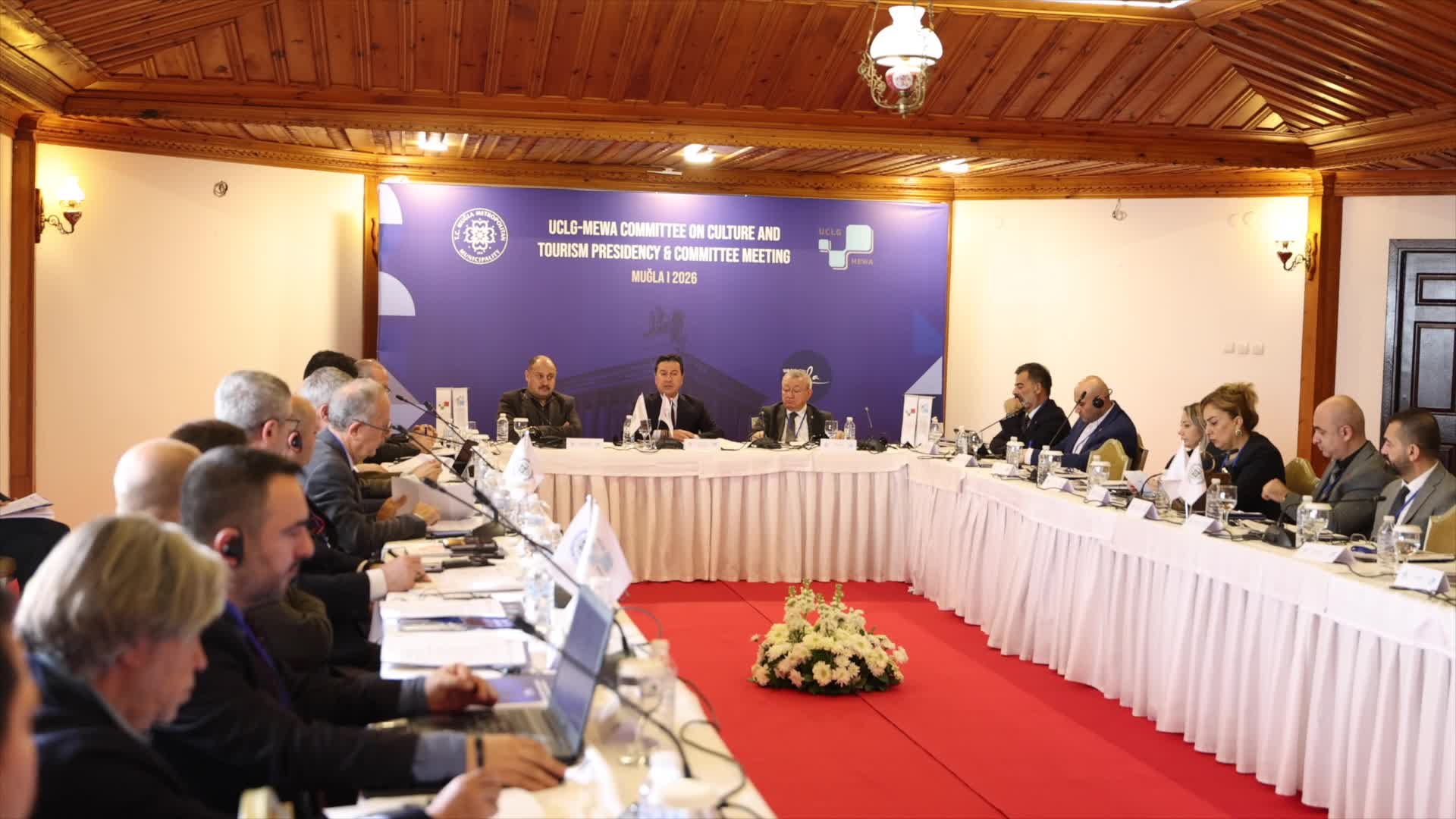 UCLG-MEWA Kültür ve Turizm Komitesi Toplantısı, Muğla’da gerçekleştirildi