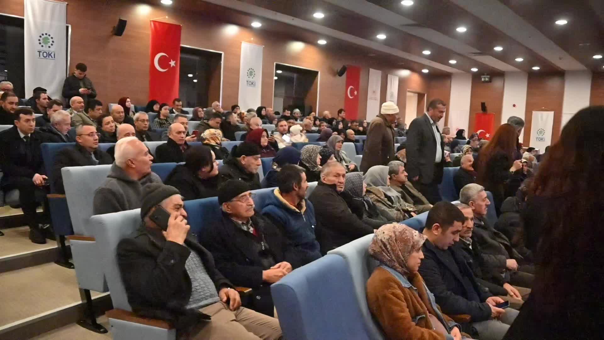Yozgat’ta 25 bin 214 vatandaş konut başvurusu yaptı, 2 bin 858’i hak sahibi oldu