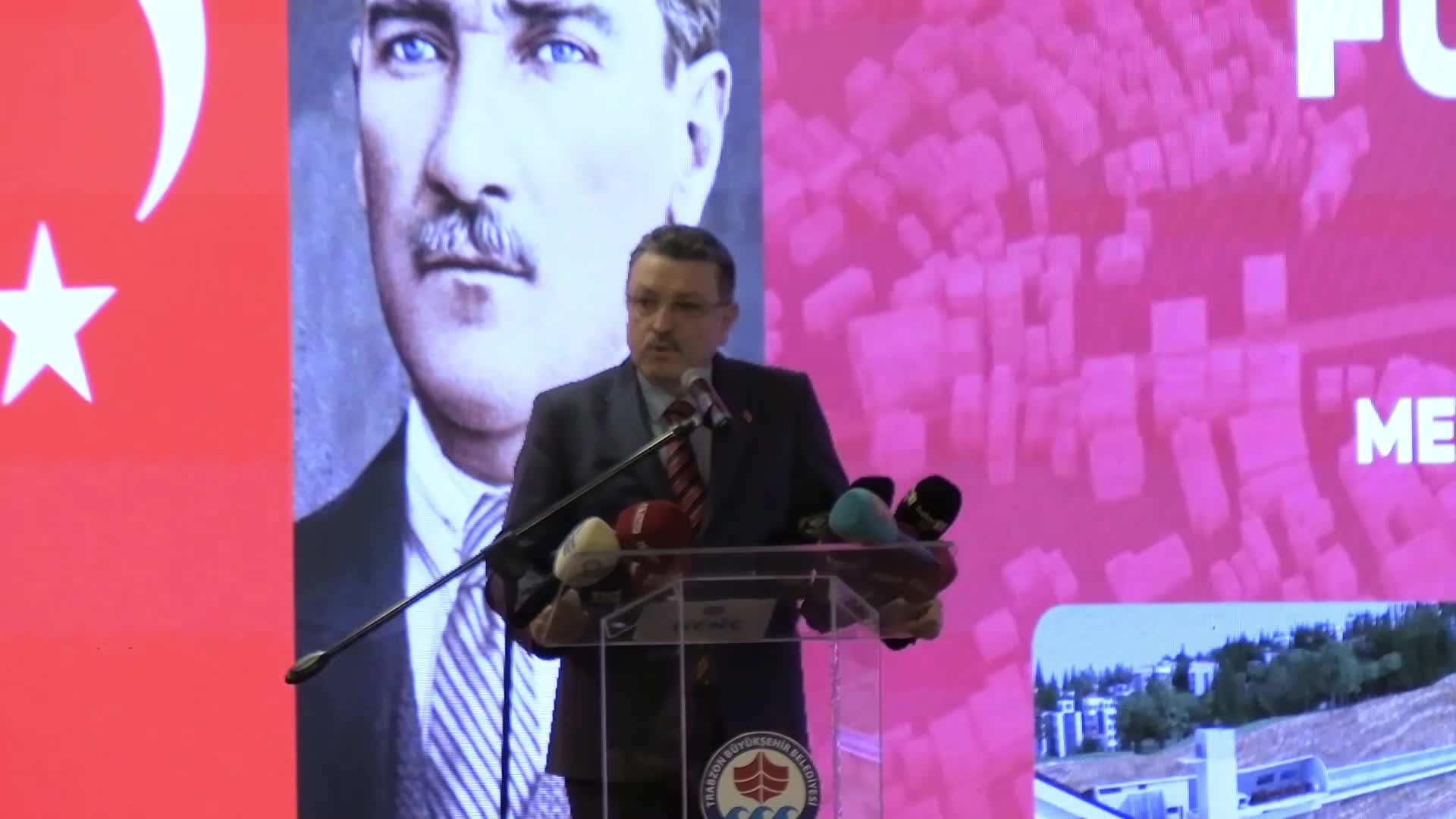 Trabzon’da Füniküler Hattı Tanıtım Toplantısı