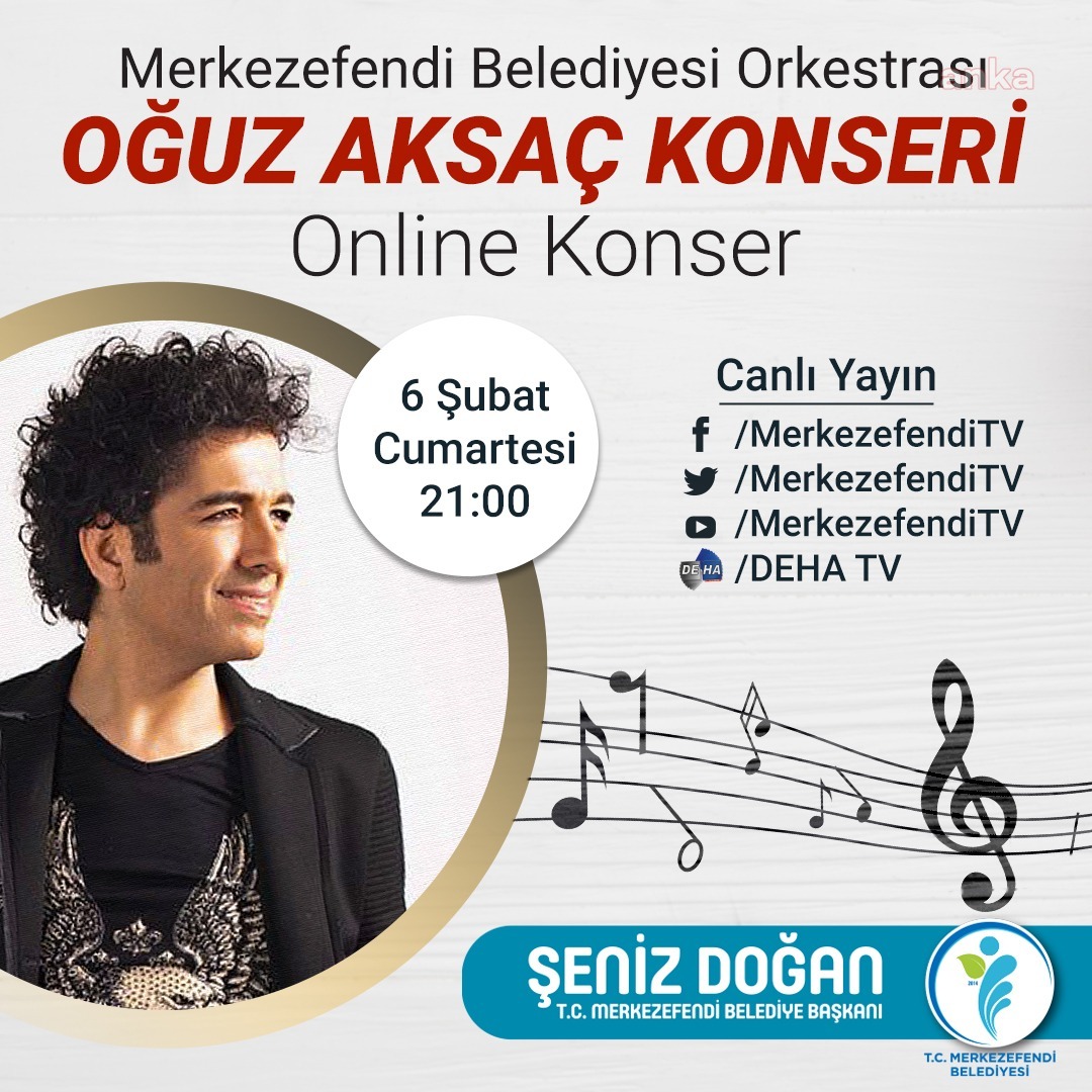 MERKEZEFENDİ BELEDİYE ORKESTRASI’NDAN BİR KONSER DAHA