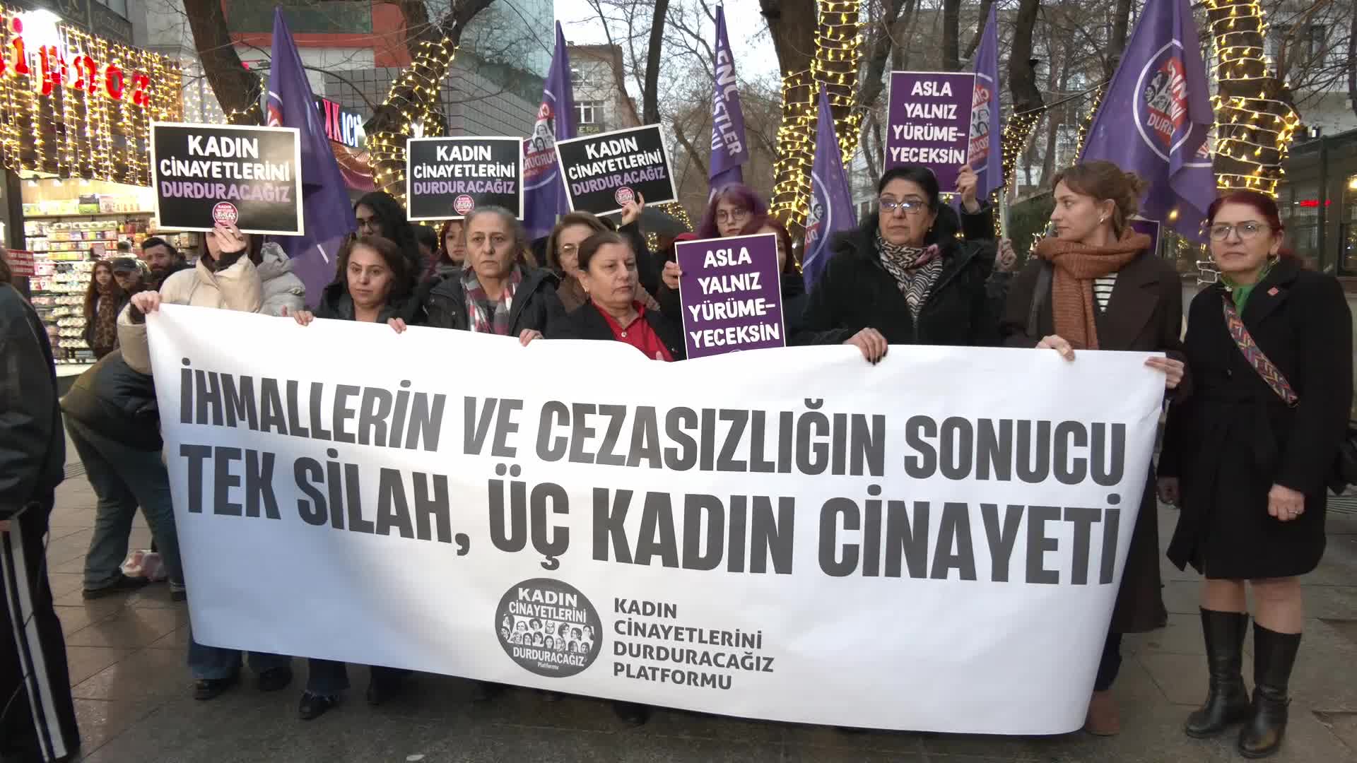 Ankara'da üç kadının öldürülmesine tepki: Bu cinayetler önlenebilirdi