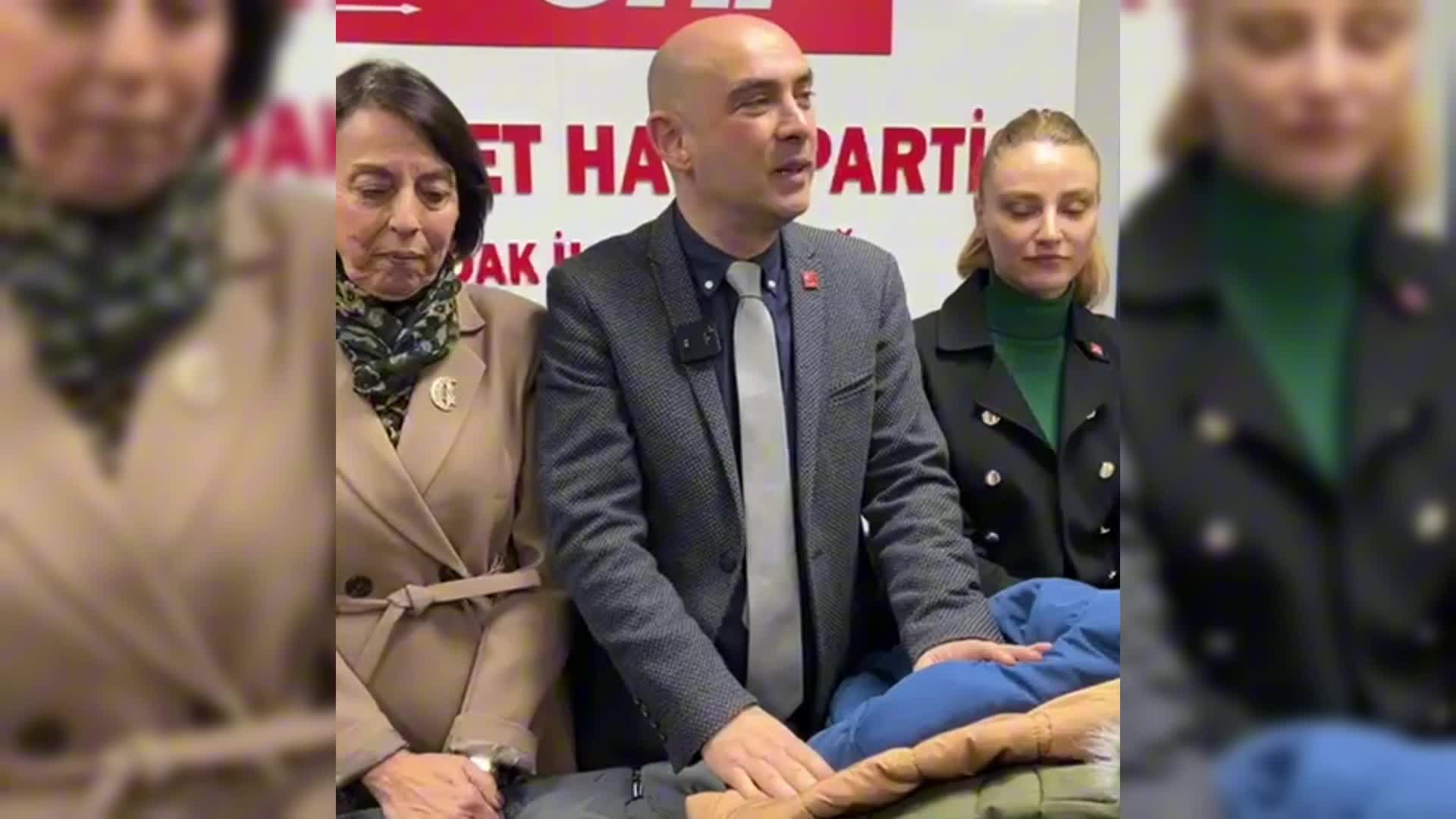 CHP Kadın Kolları'ndan ihtiyaç sahibi çocuklara bot ve mont desteği