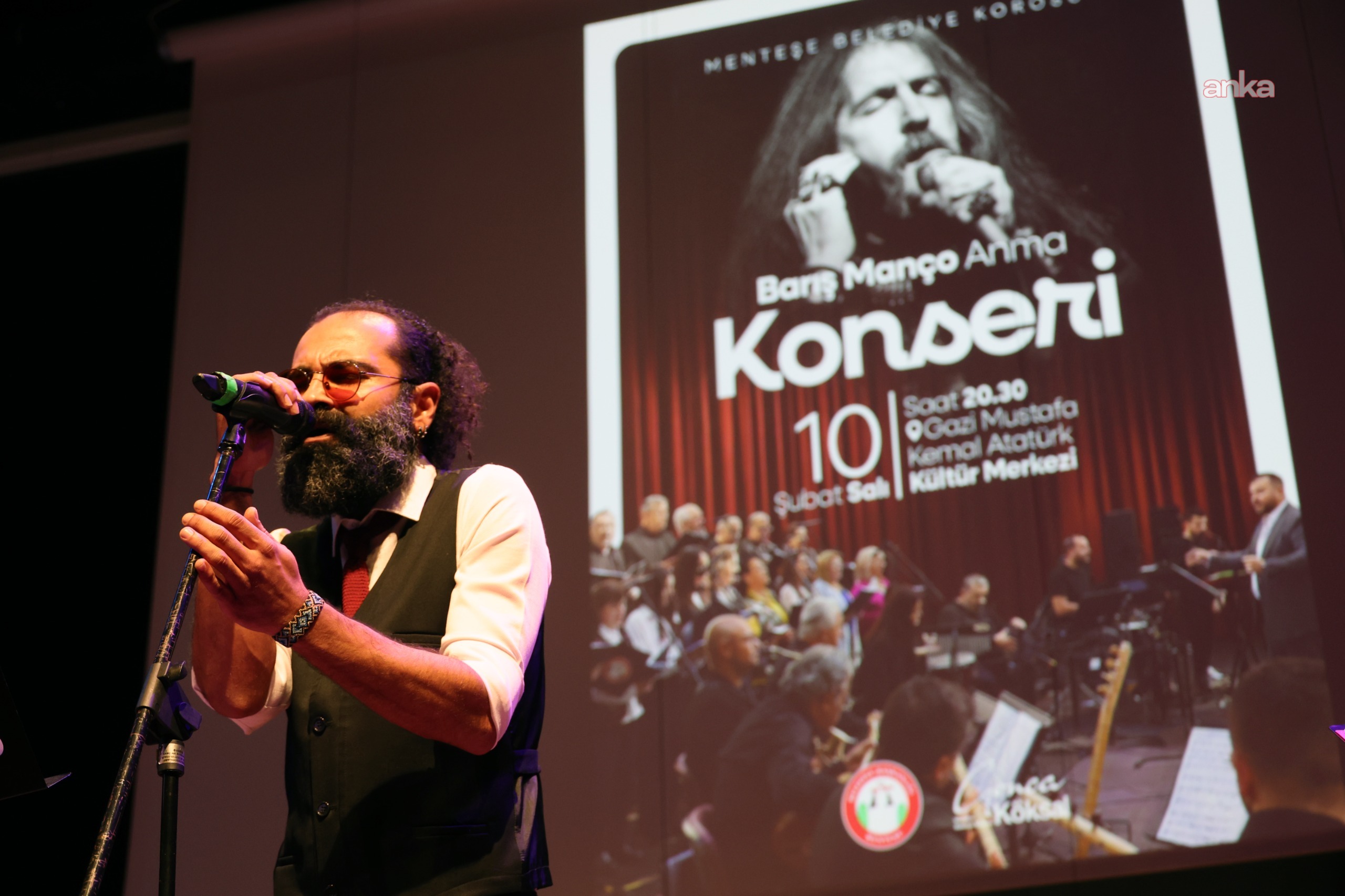 Menteşe Belediyesi Barış Manço’yu andı